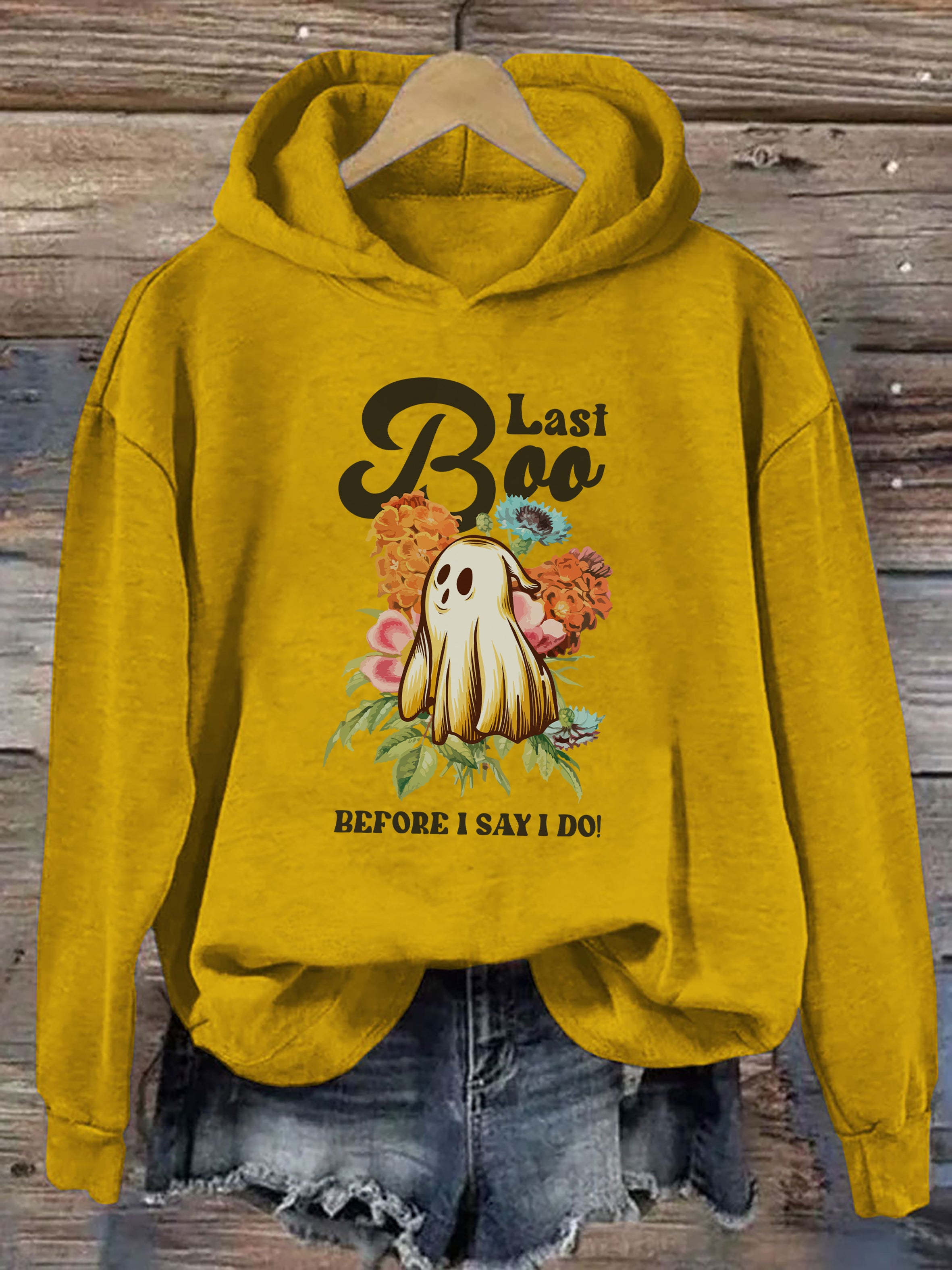 Last Boo Before I Say I Do Hoodie
