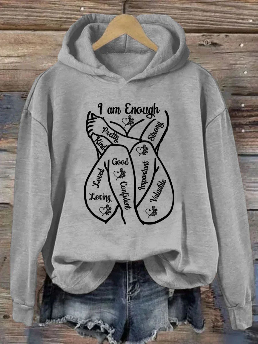 I AM Enough Hoodie