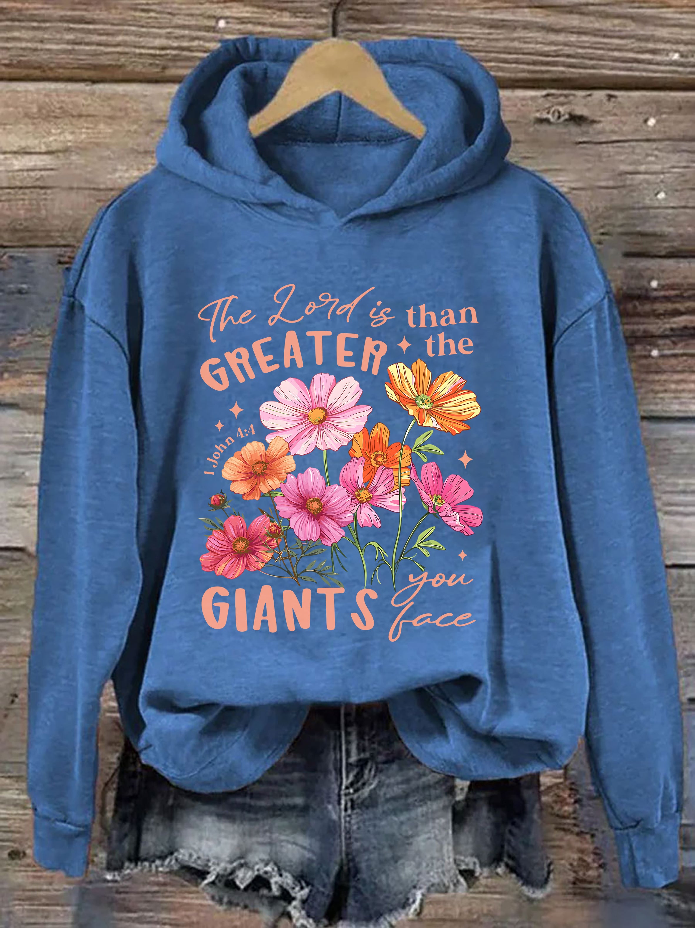The Lord Is Greater Hoodie