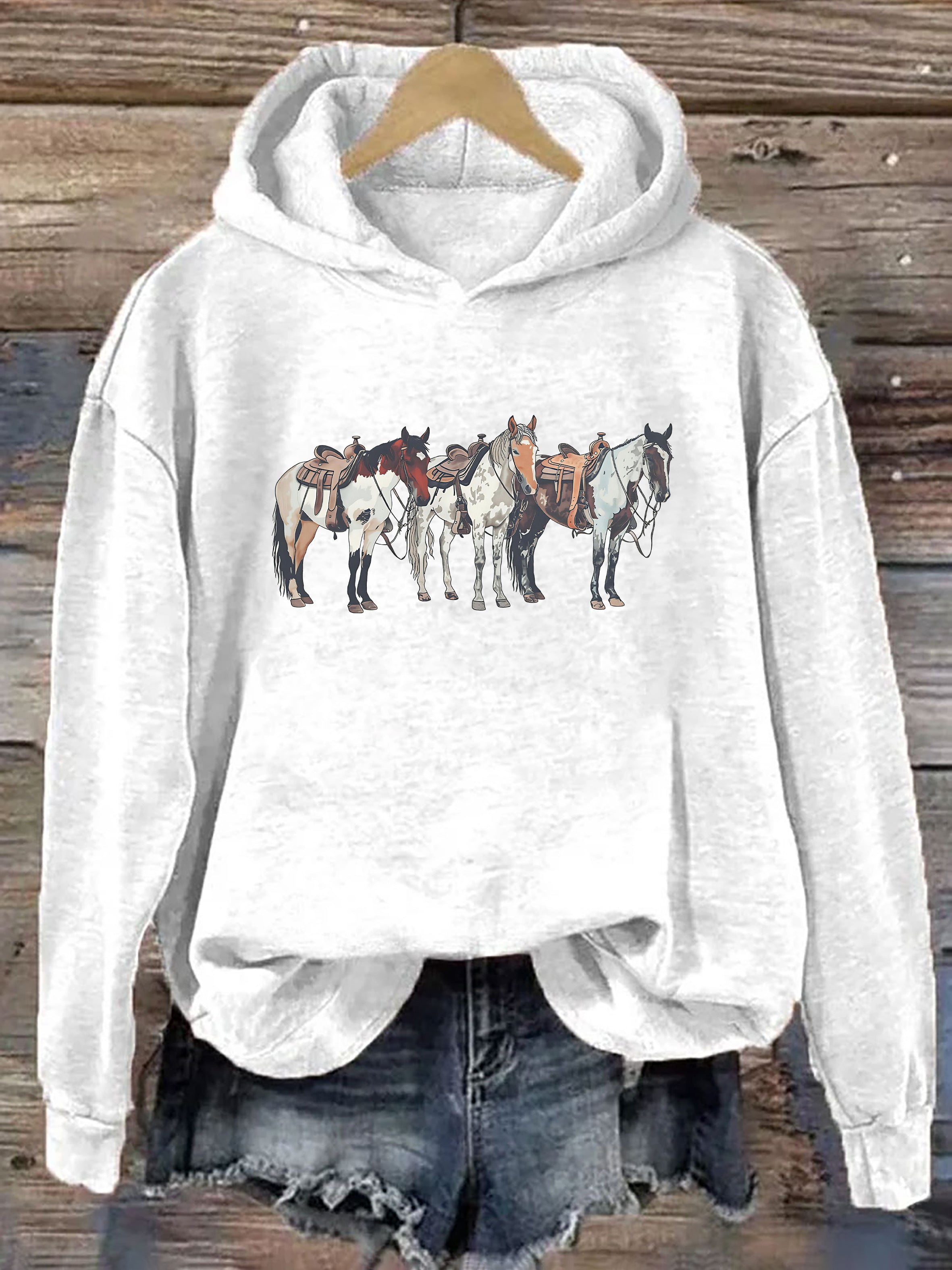 Western Horses Hoodie