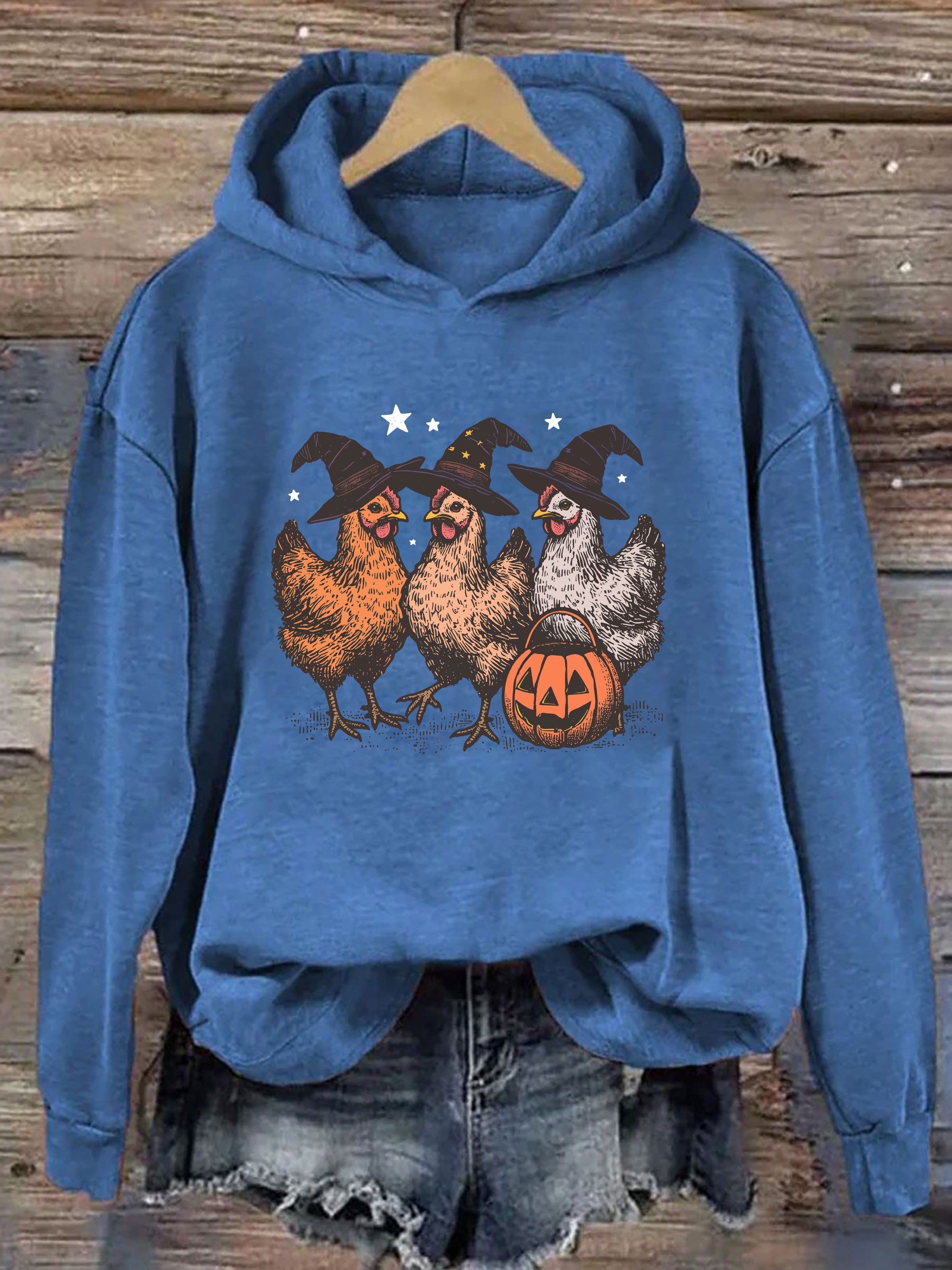 Chicken Funny Halloween Hoodie