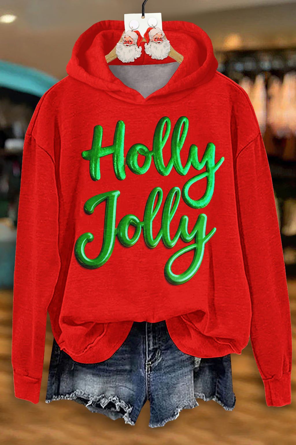 Christmas Holly Jolly Hoodies