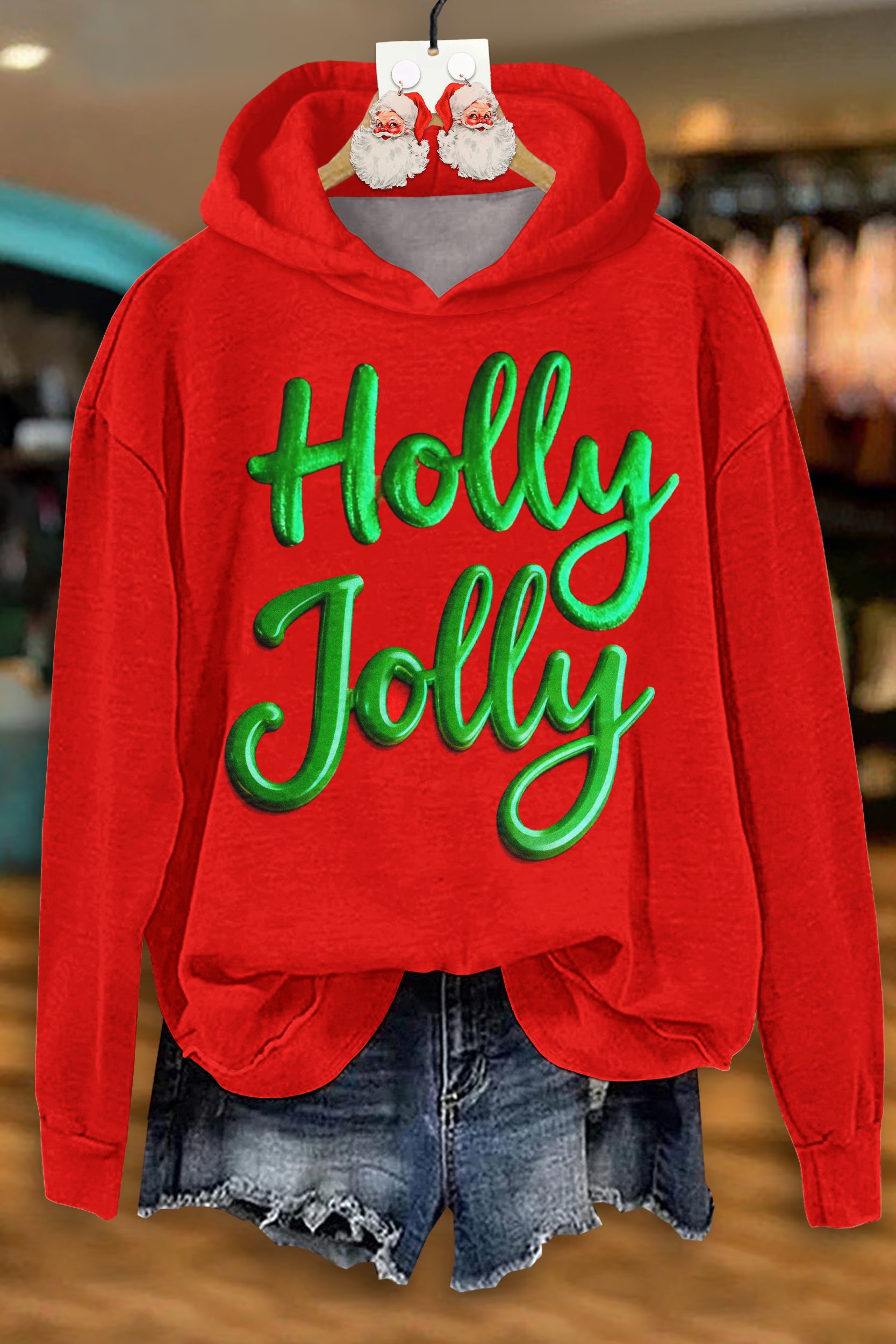 Christmas Holly Jolly Hoodies