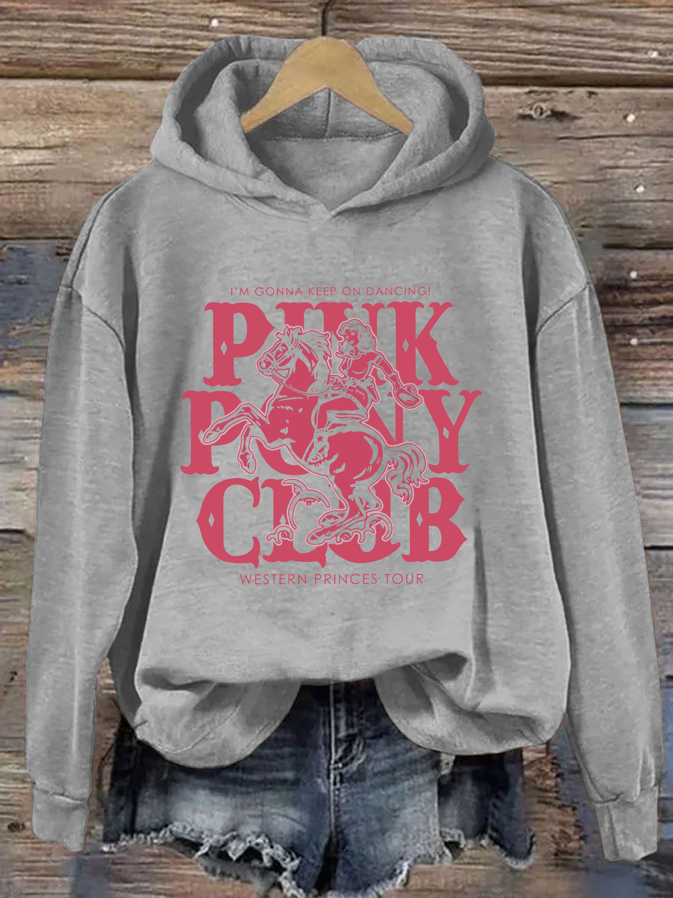 Pink Pony Club Hoodie