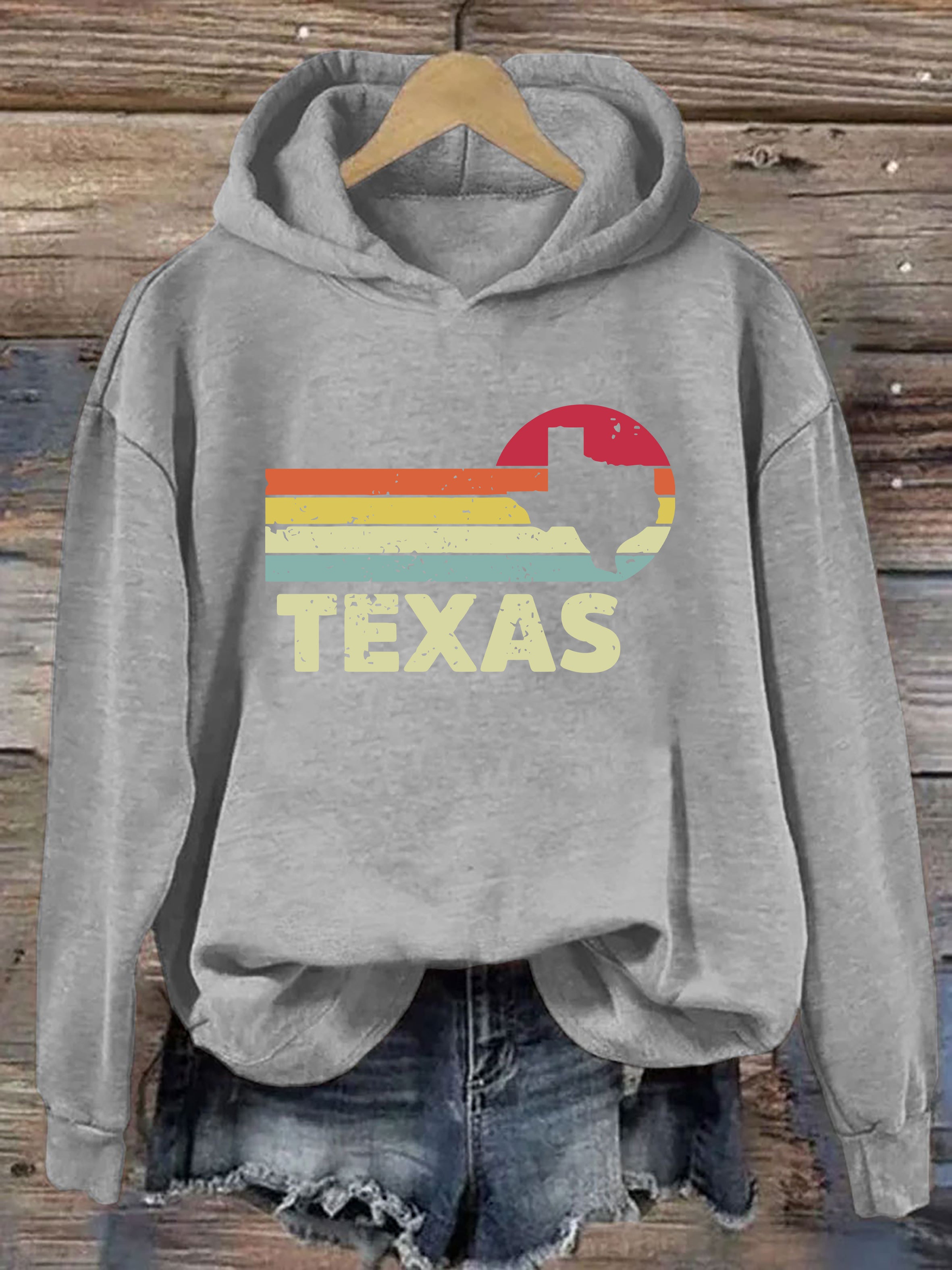 Texas Map Hoodie