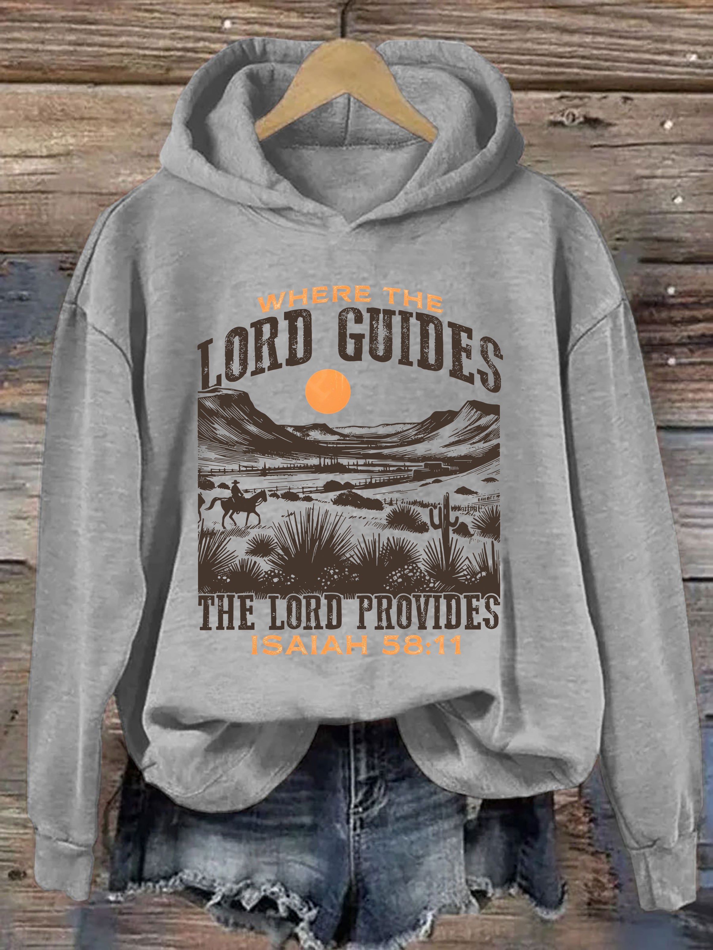 The Lord Provides Christian Hoodie