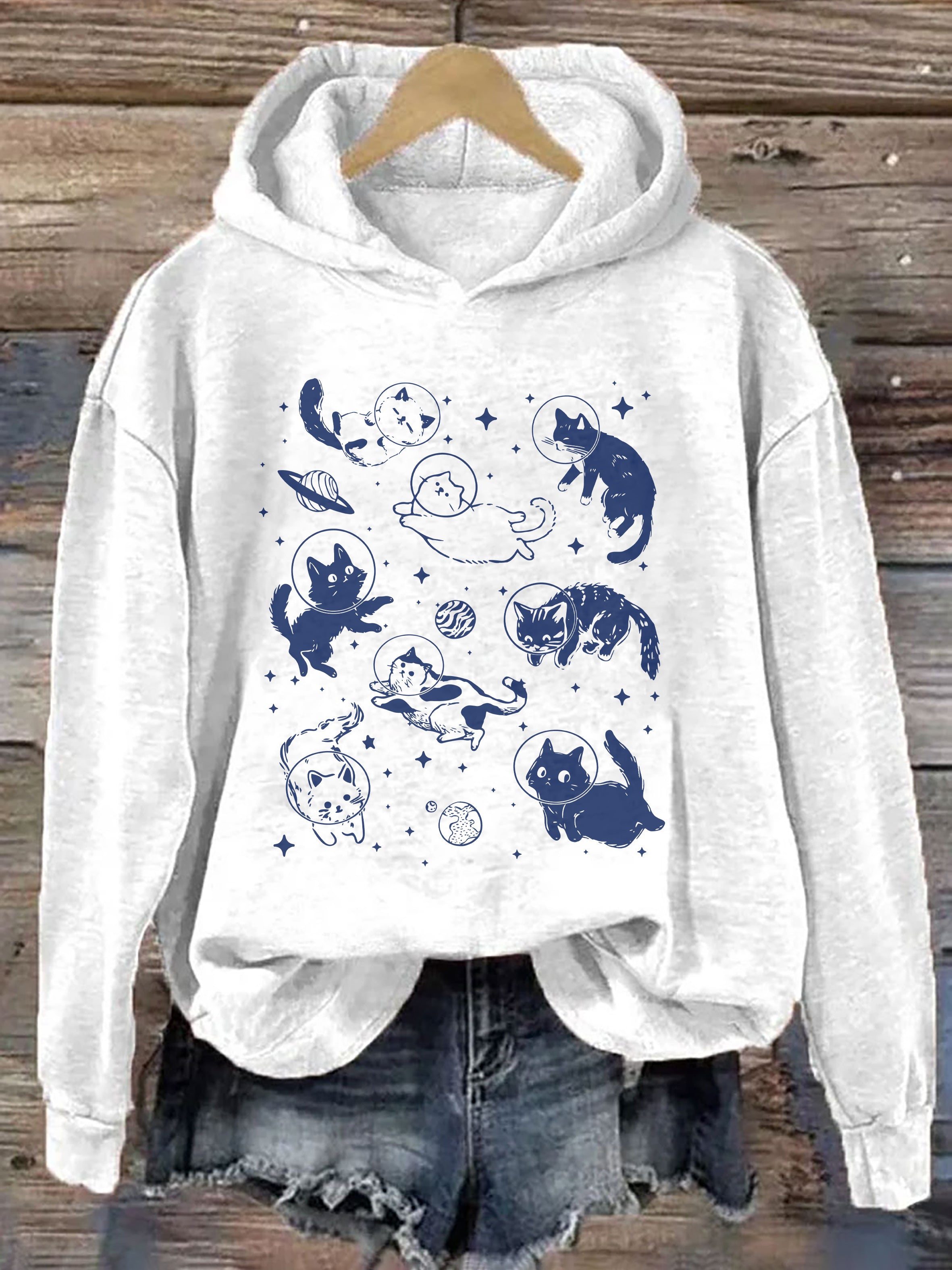 Cats In Space Hoodie