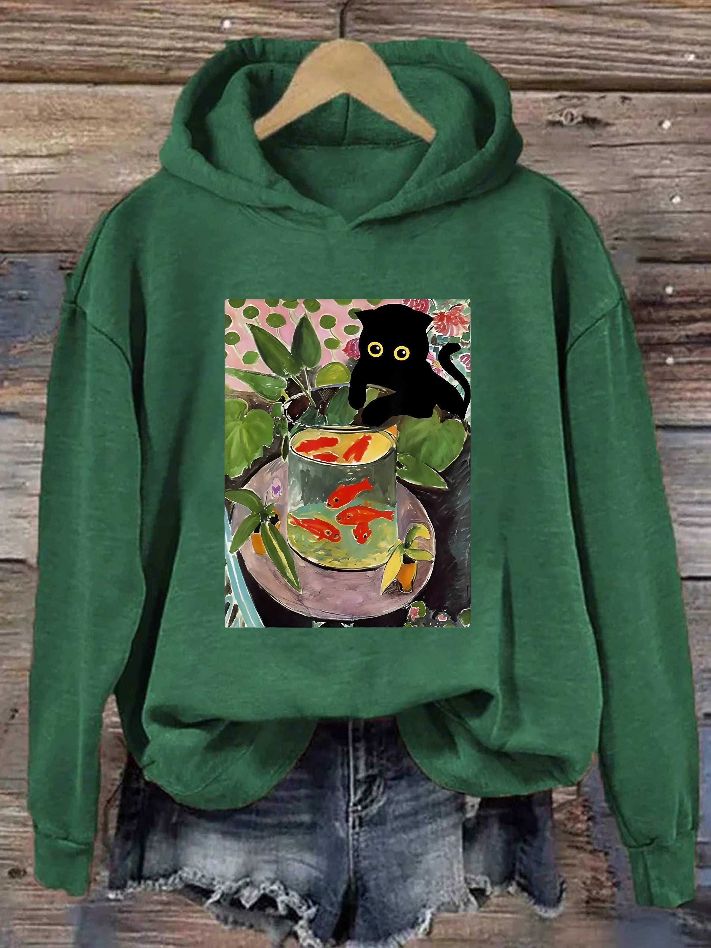Henri Matisse Goldfish Vintage Art Hoodie