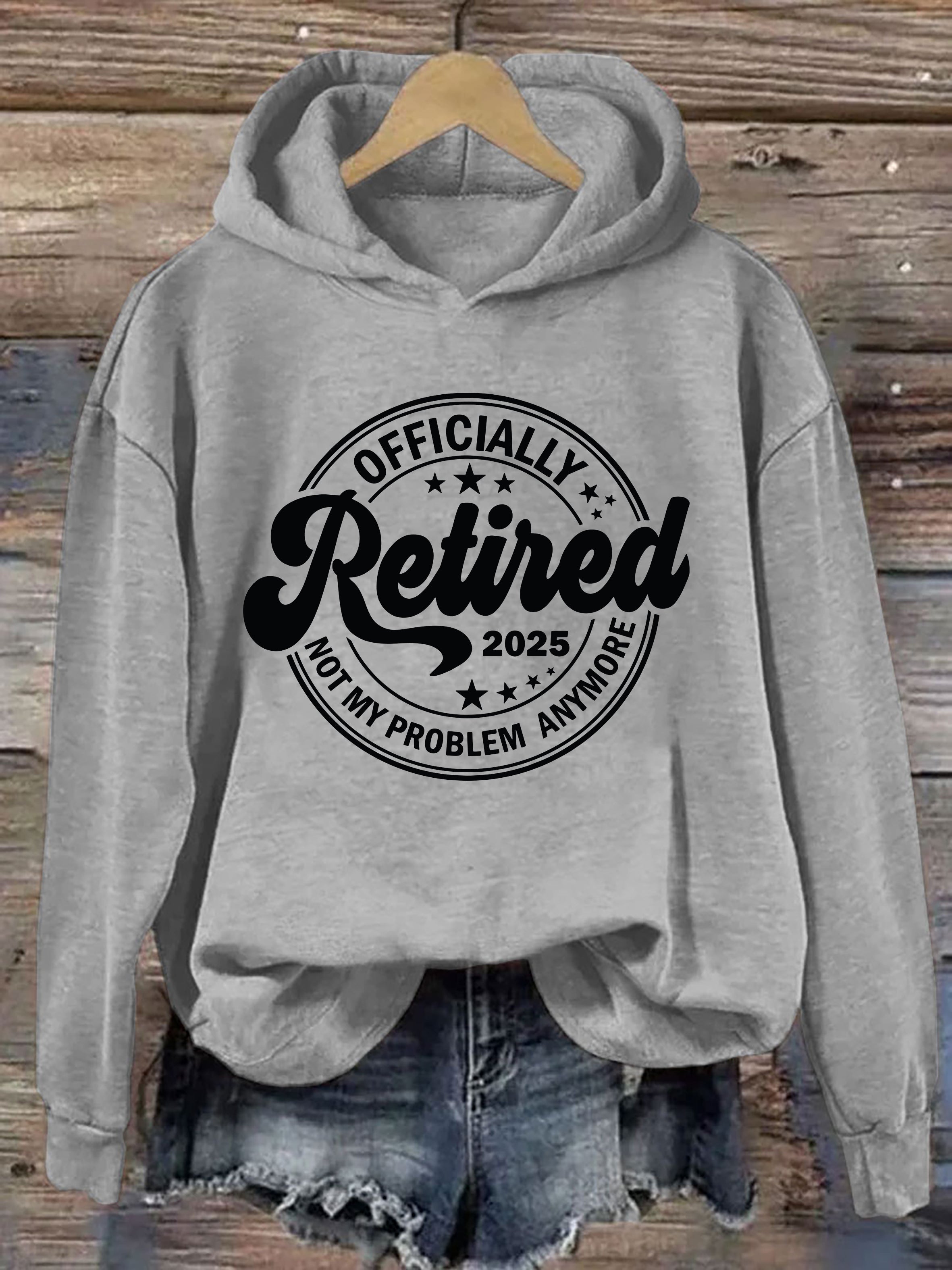 Officially Retired Hoodie
