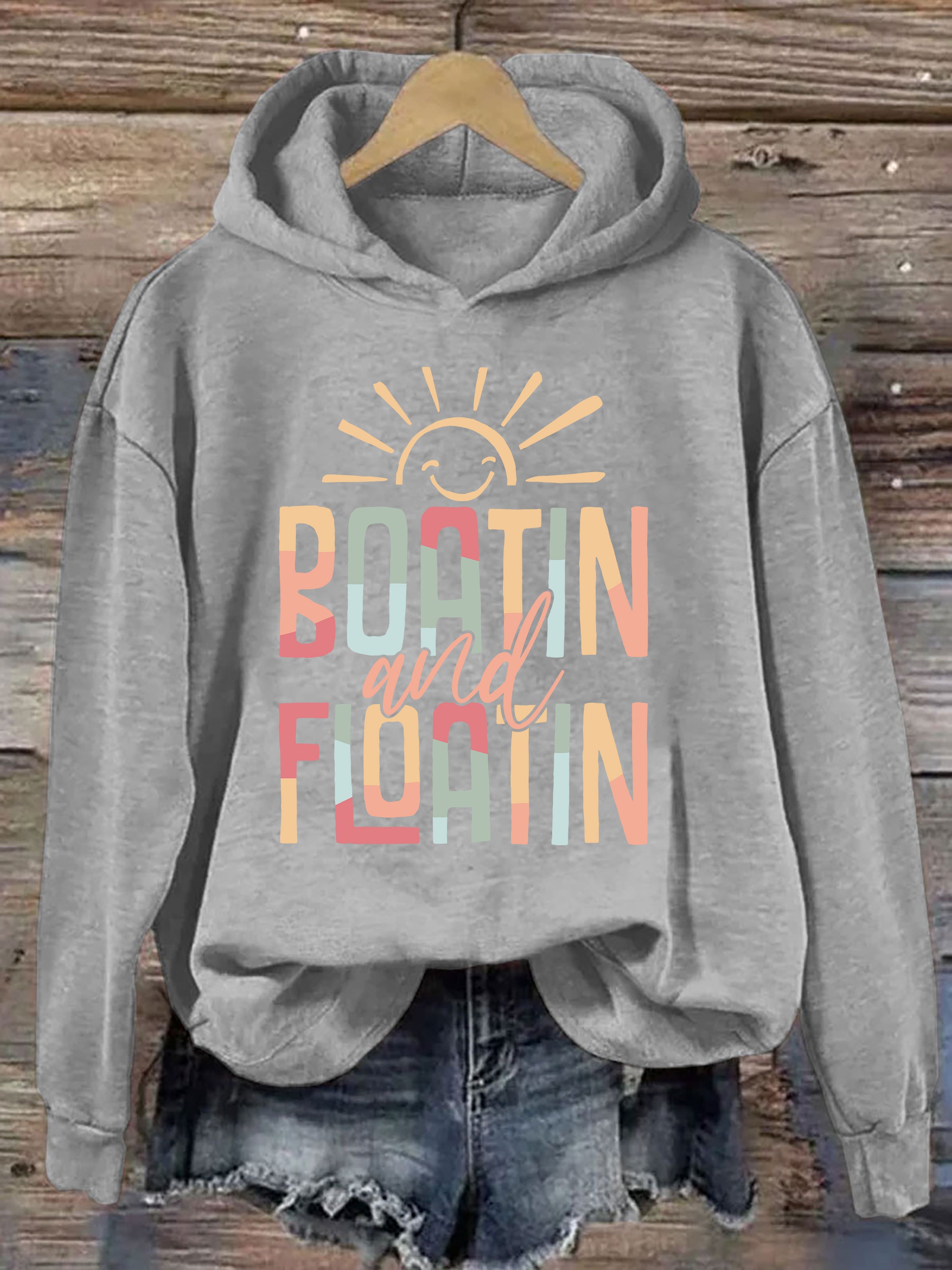 Boatin And Floatin Hoodie
