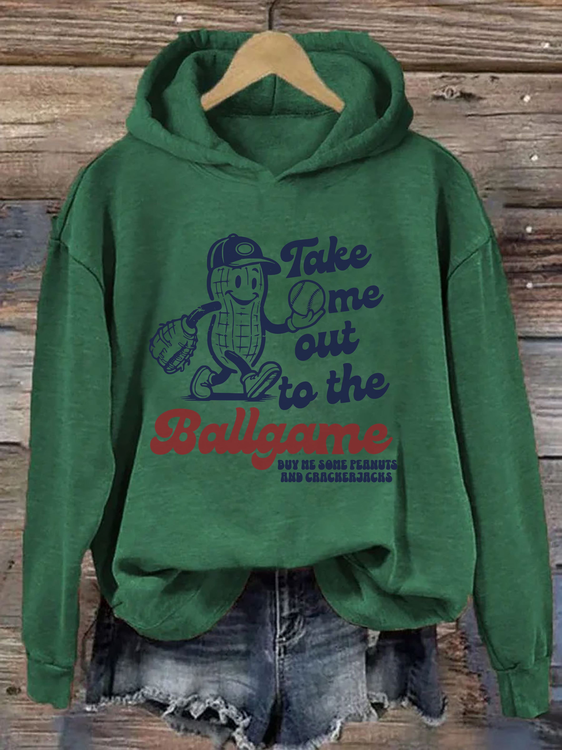 Take Me Out To The Ballgame Hoodie