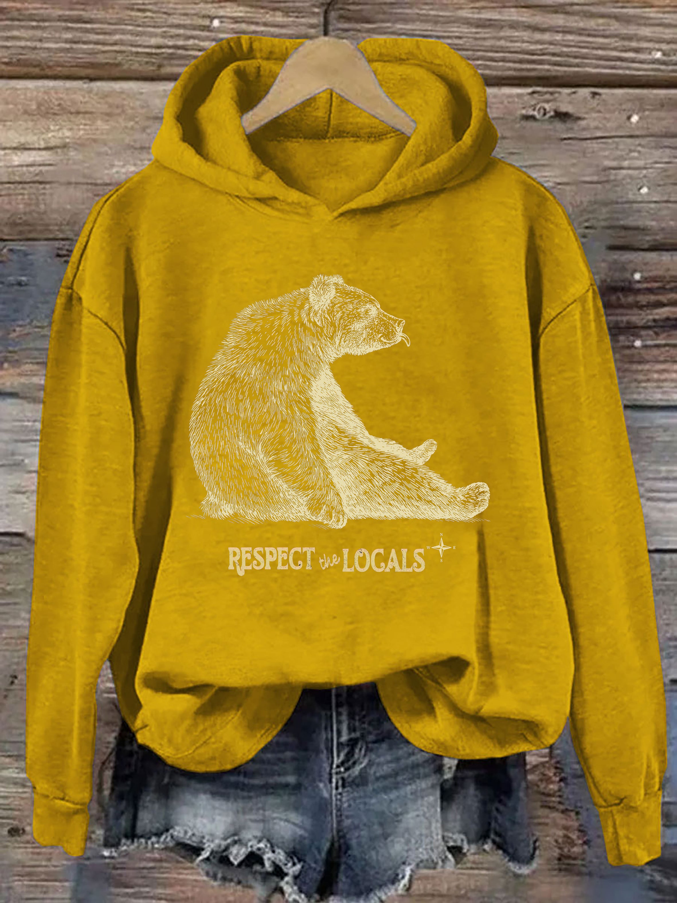 Respect The Local Wildlife Hoodie