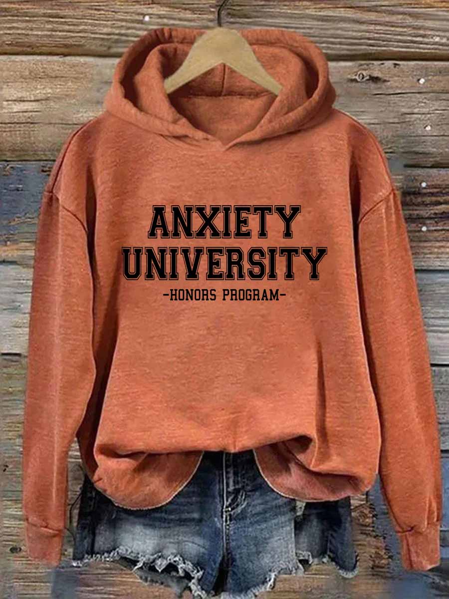 Anxiety University Honors Program Hoodie
