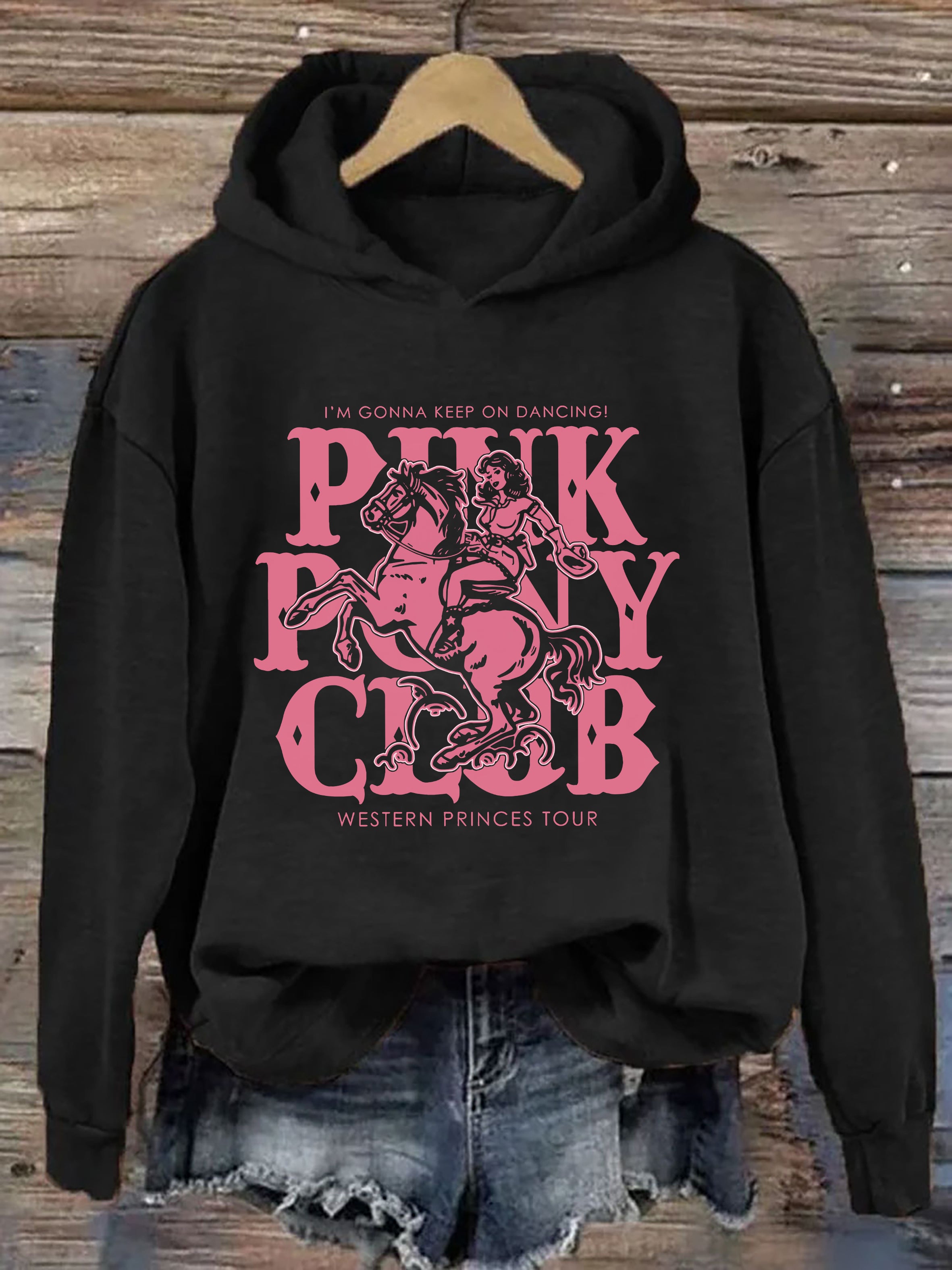 Pink Pony Club Hoodie