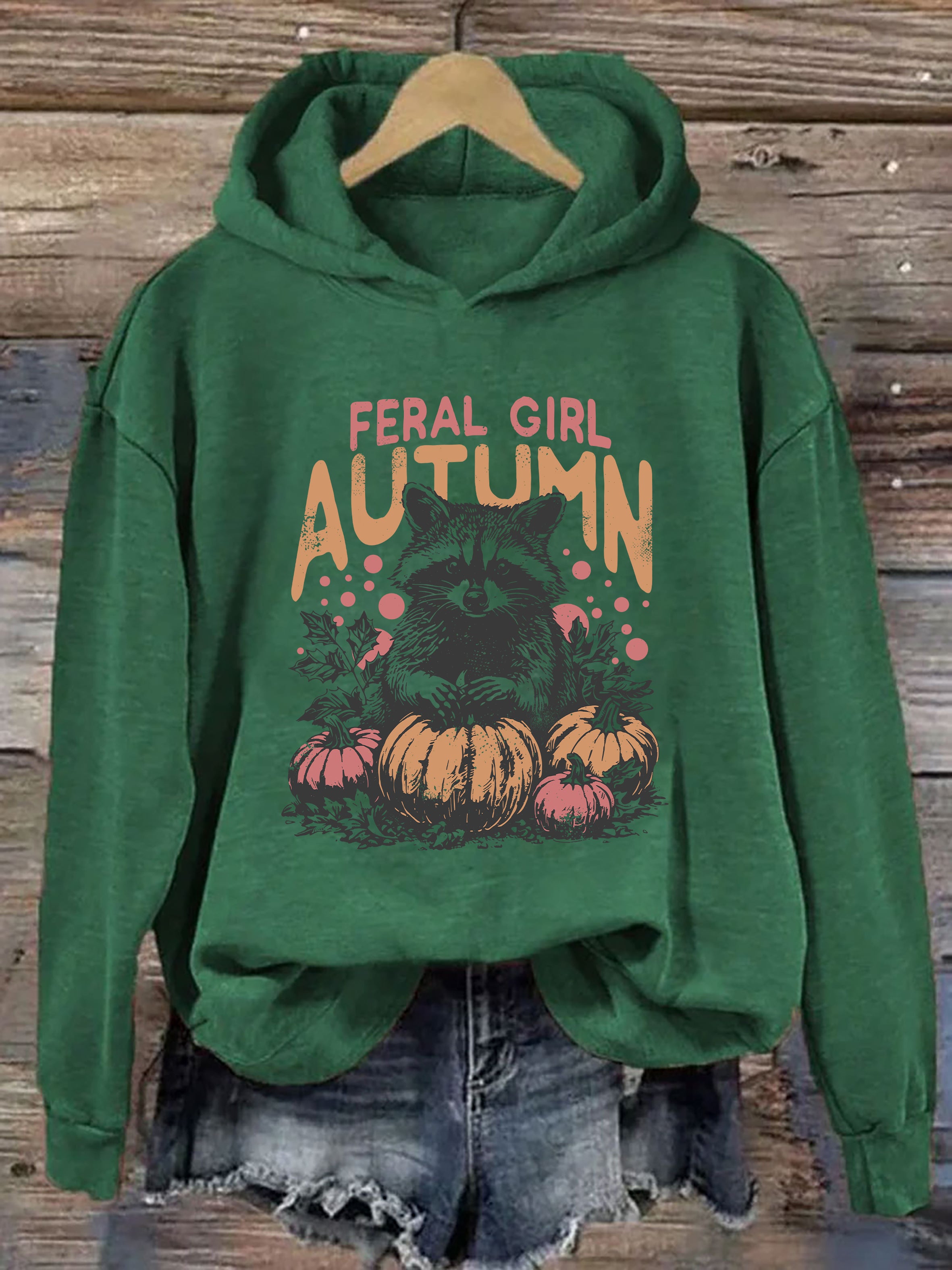 Feral Girl Autumn Hoodie