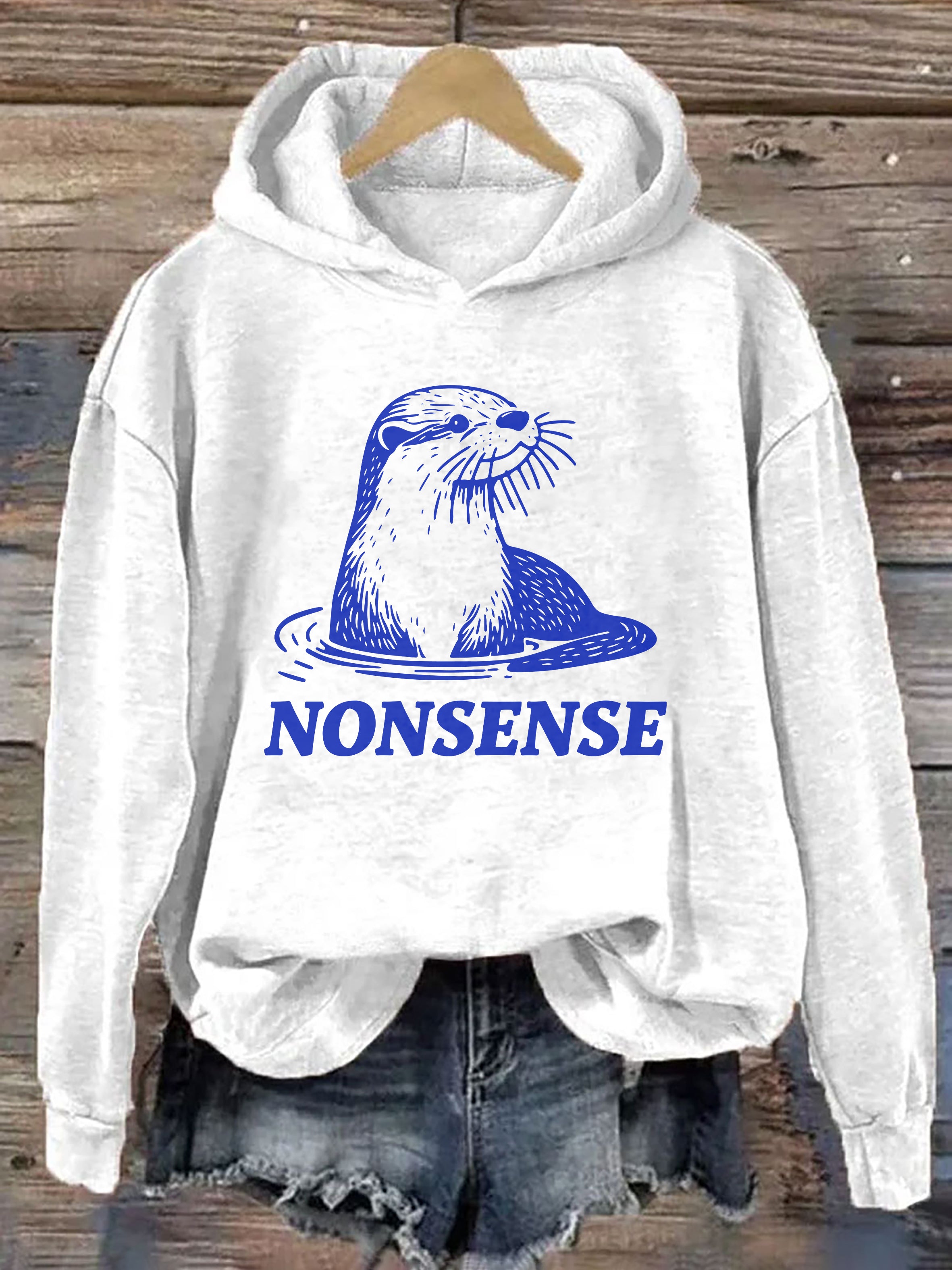 Otter Nonsense Hoodie