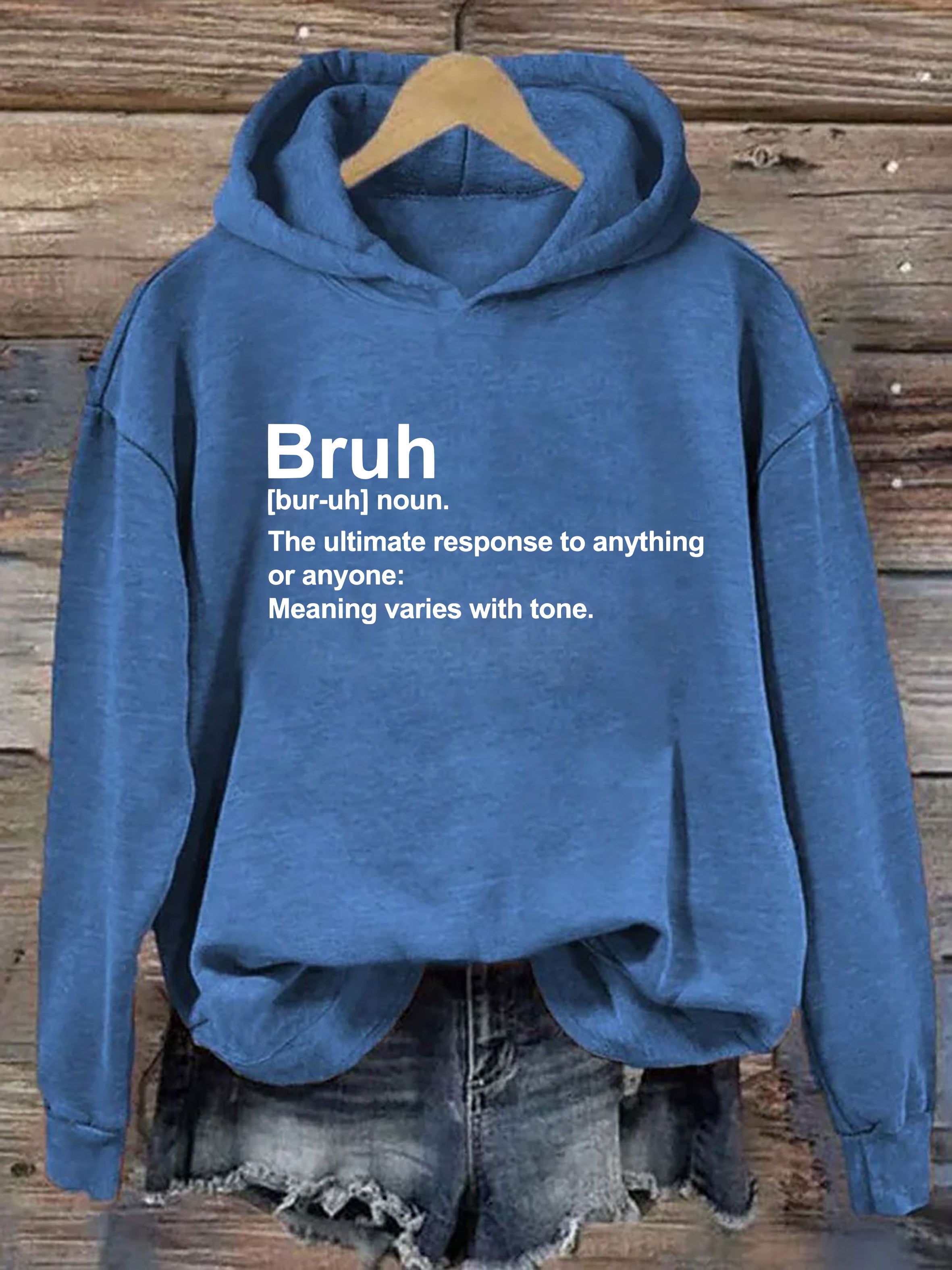 Bruh Definition Hoodie