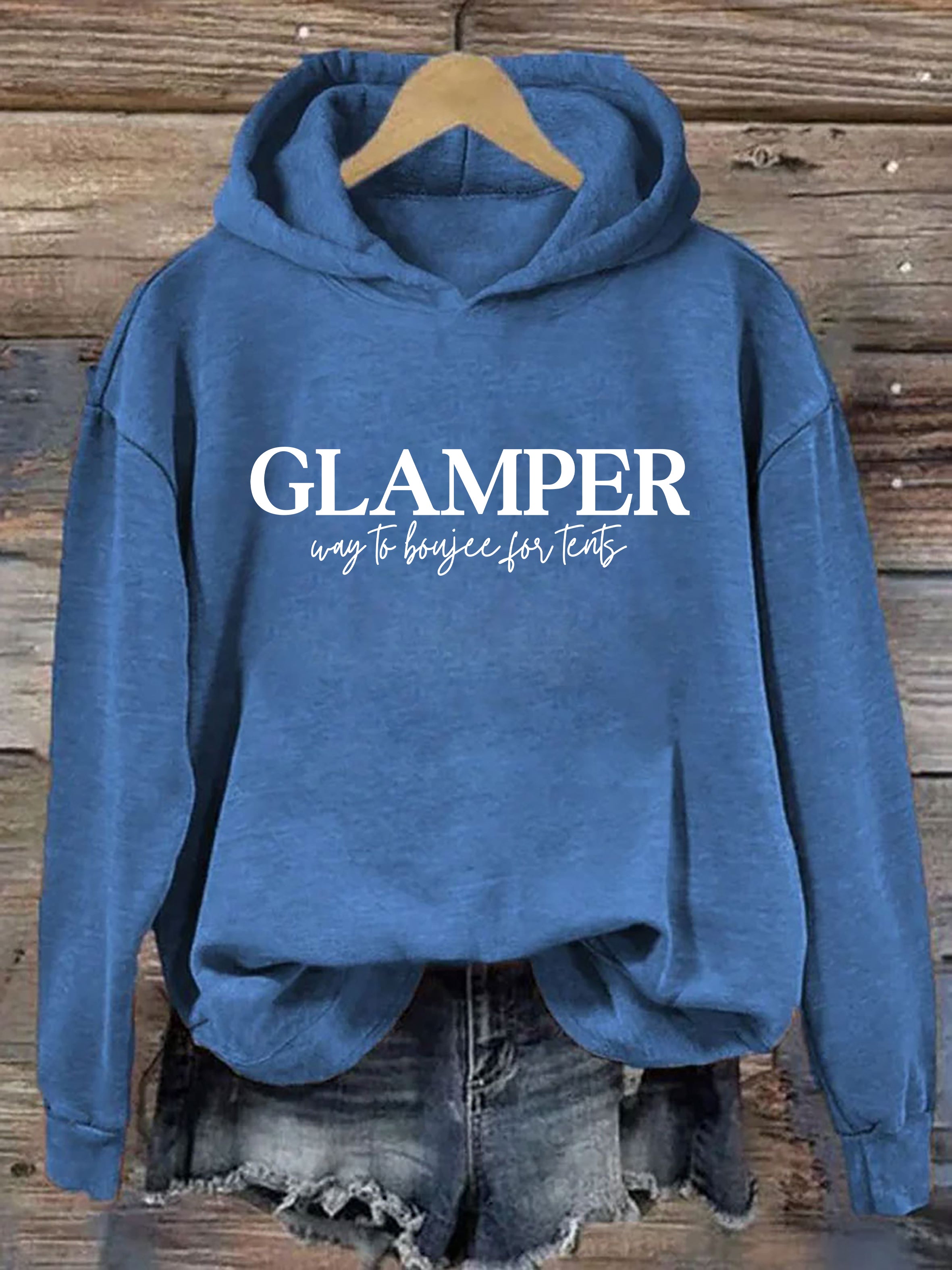 Glamper Way To Boujee For Tents Hoodie