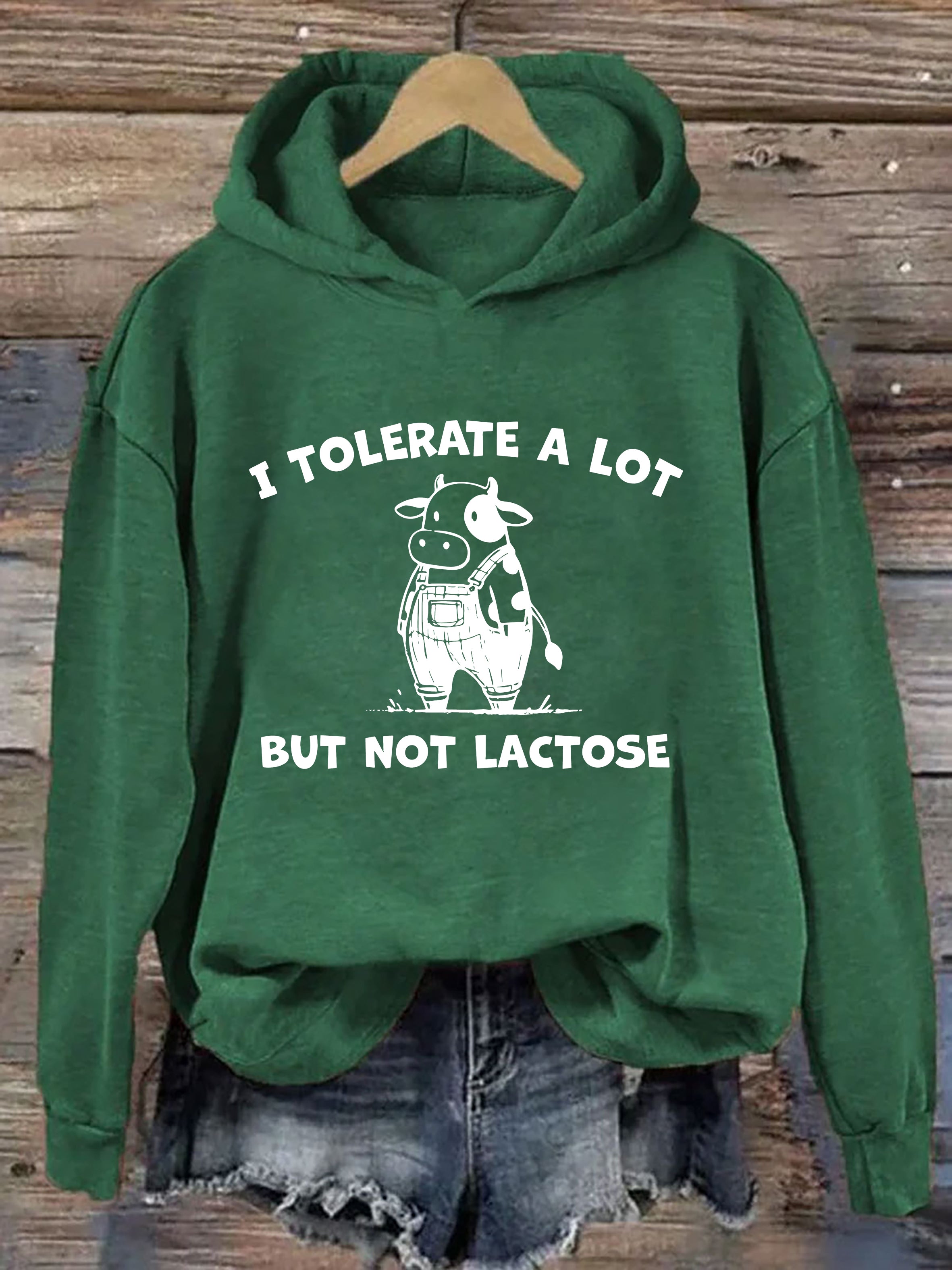 Lactose Intolerance Cow Hoodie