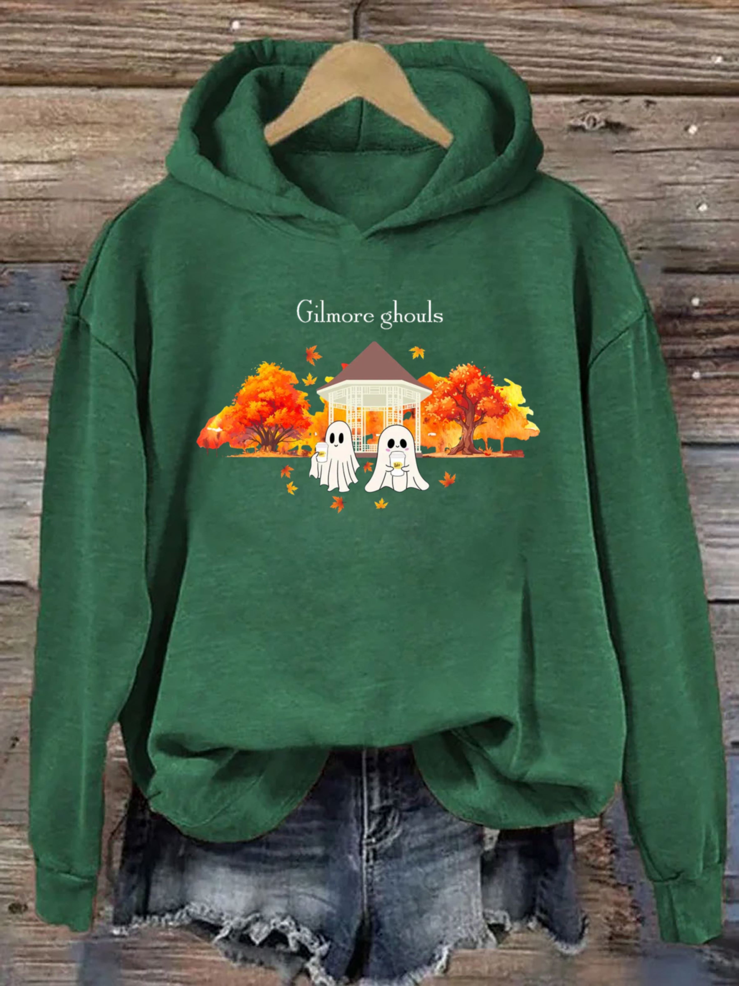 Stars Hollow Fall Leaves Gilmore Hoodie