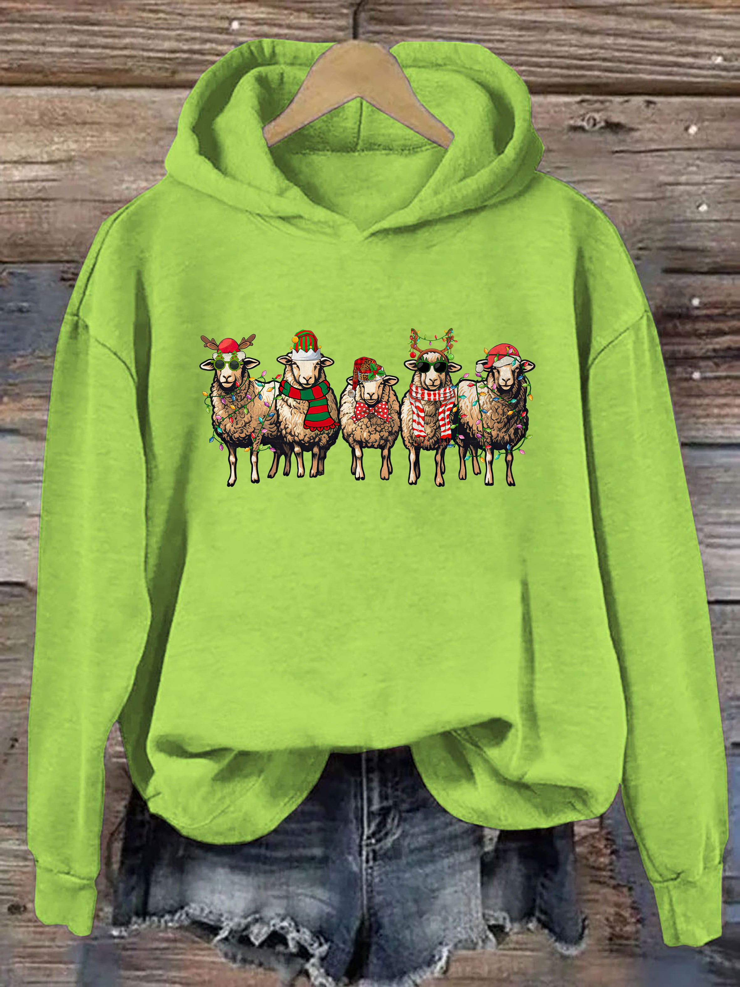 Sheep Christmas Hoodie