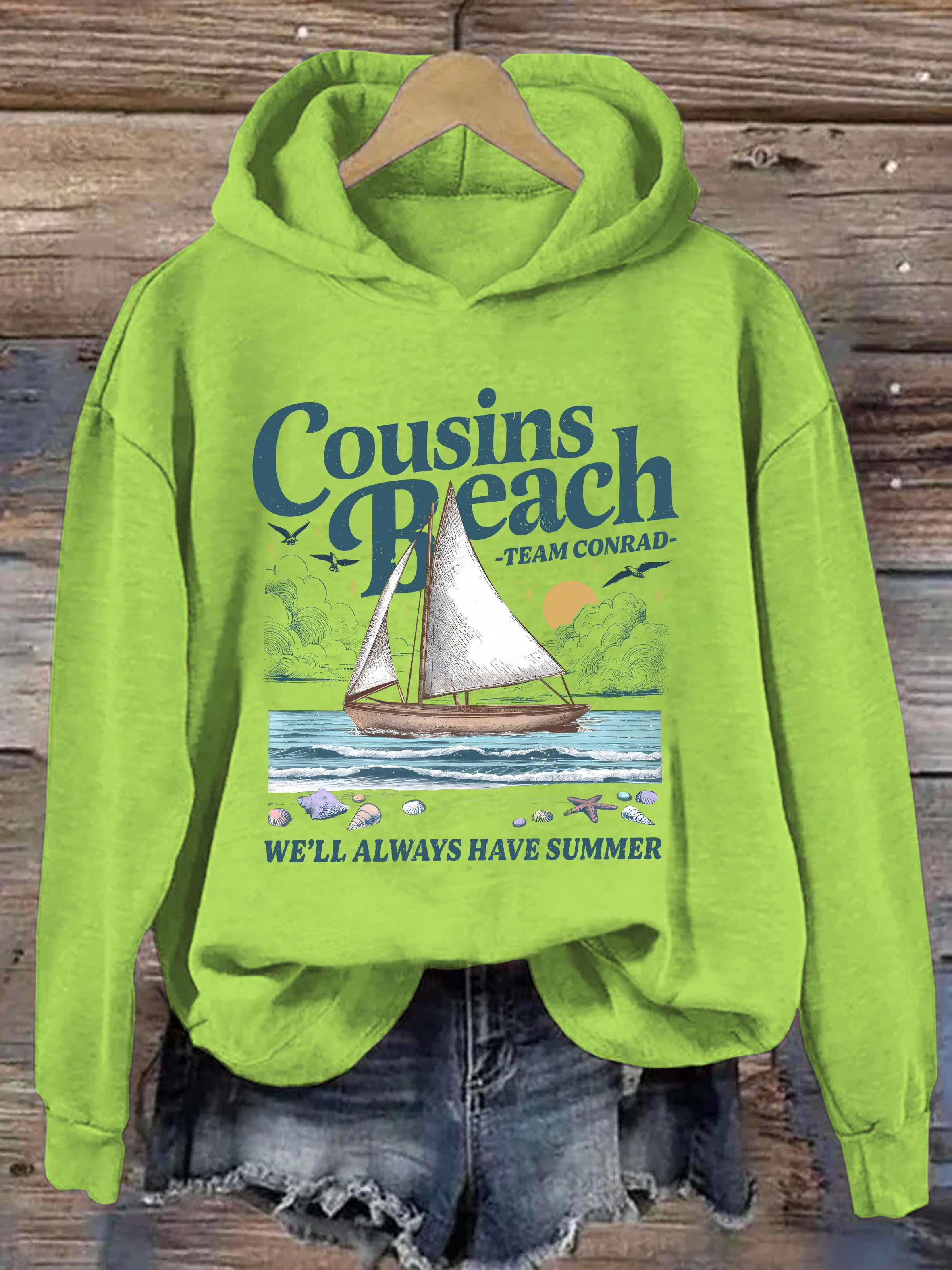 Cousins Beach We'll Always Have Summer Hoodie