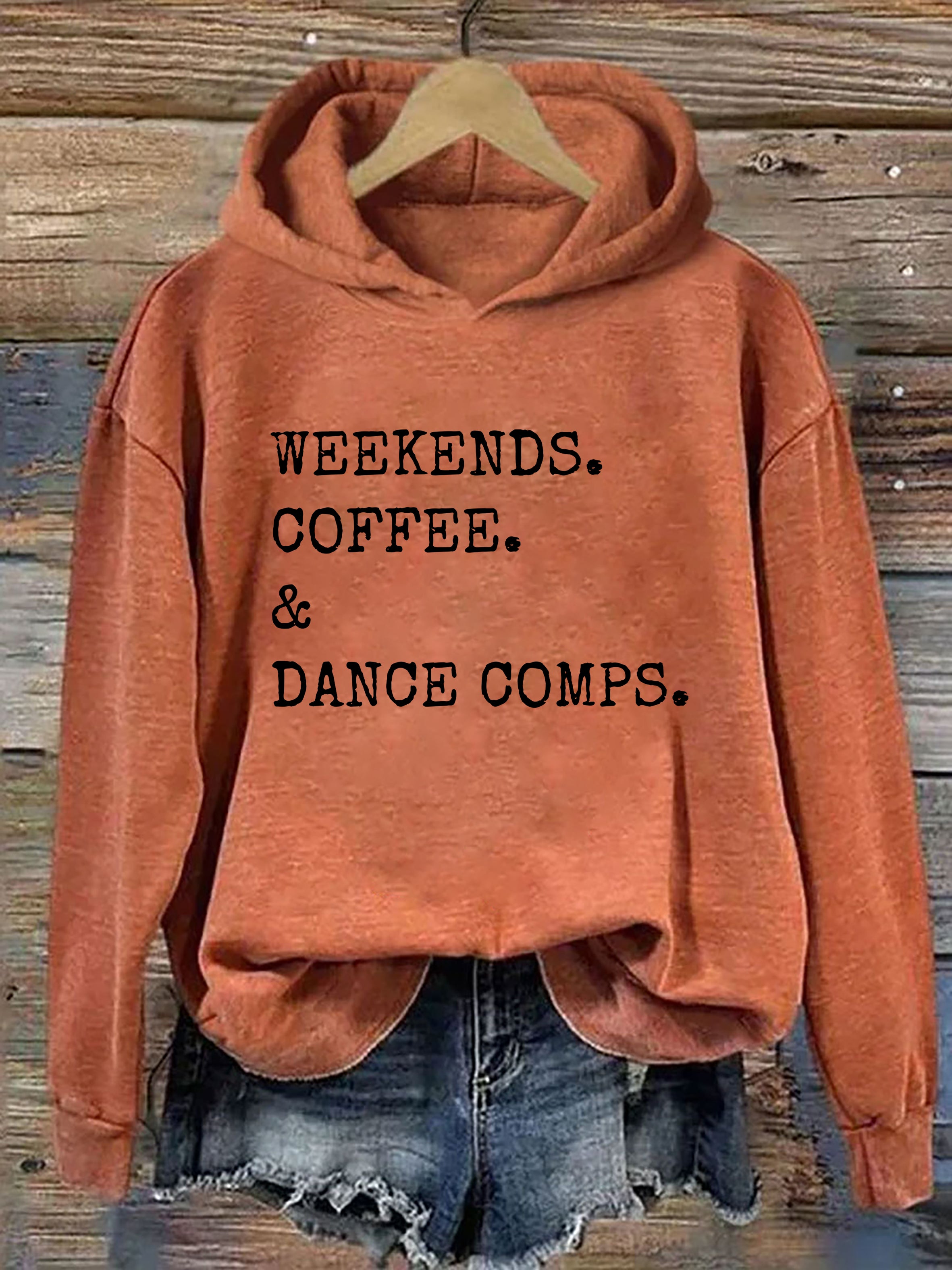 Weekends Coffee And Dance Comps Hoodie