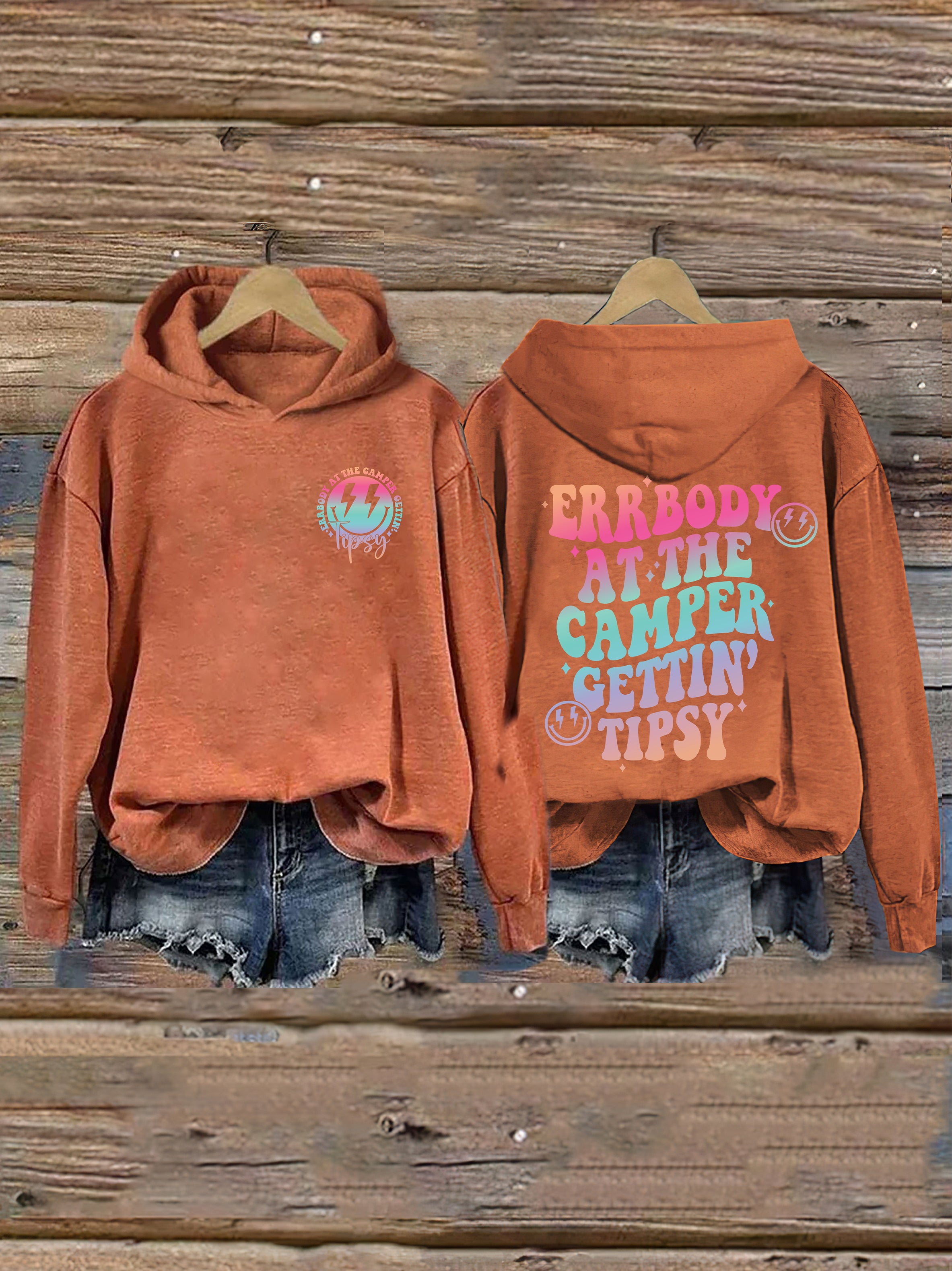 Errbody At The Camper Gettin' Tipsy Hoodie