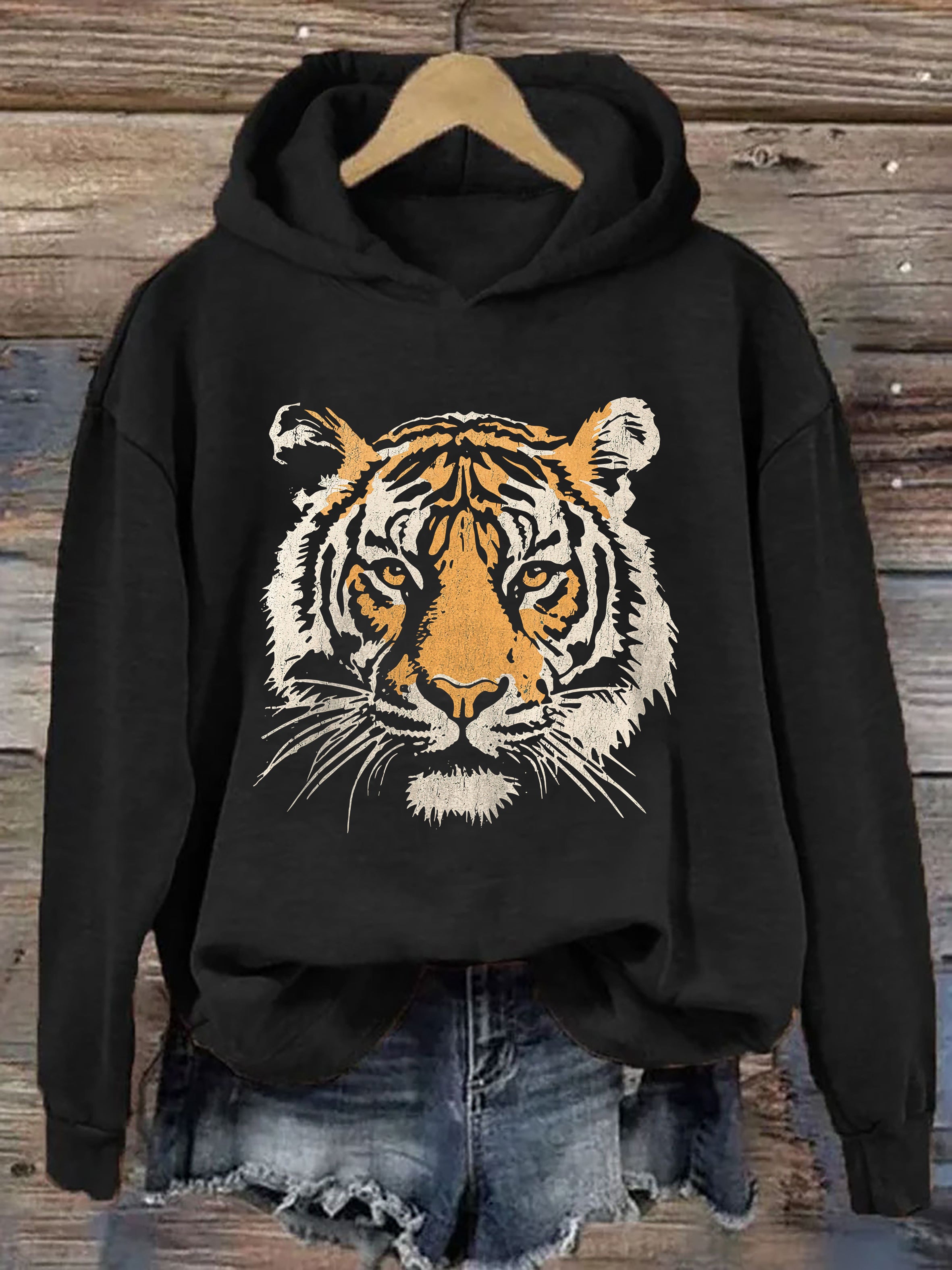 Vintage Tiger Hoodie