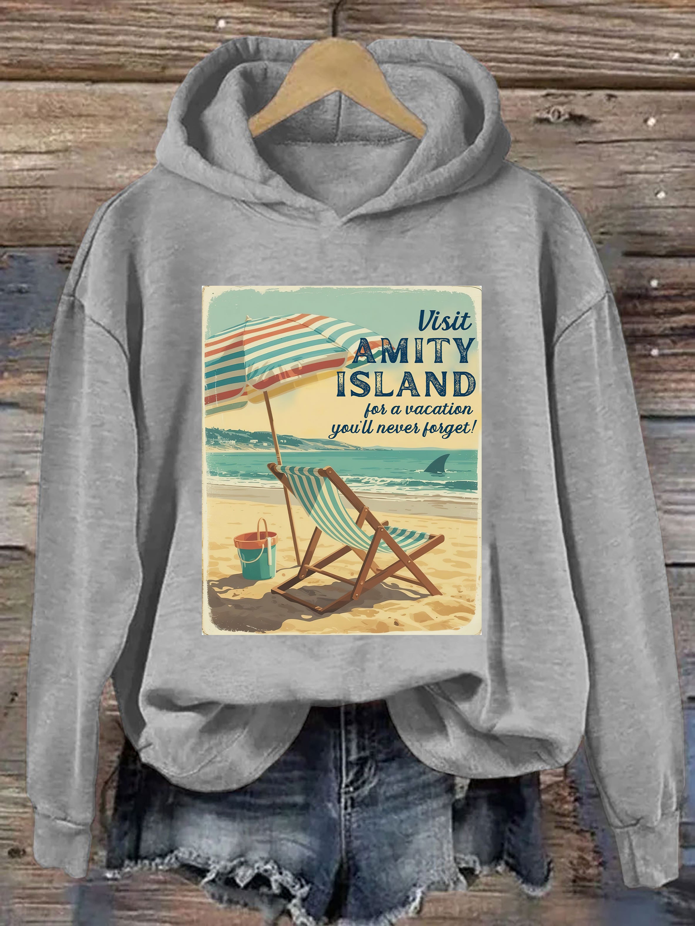 Jaws Amity Island Hoodie