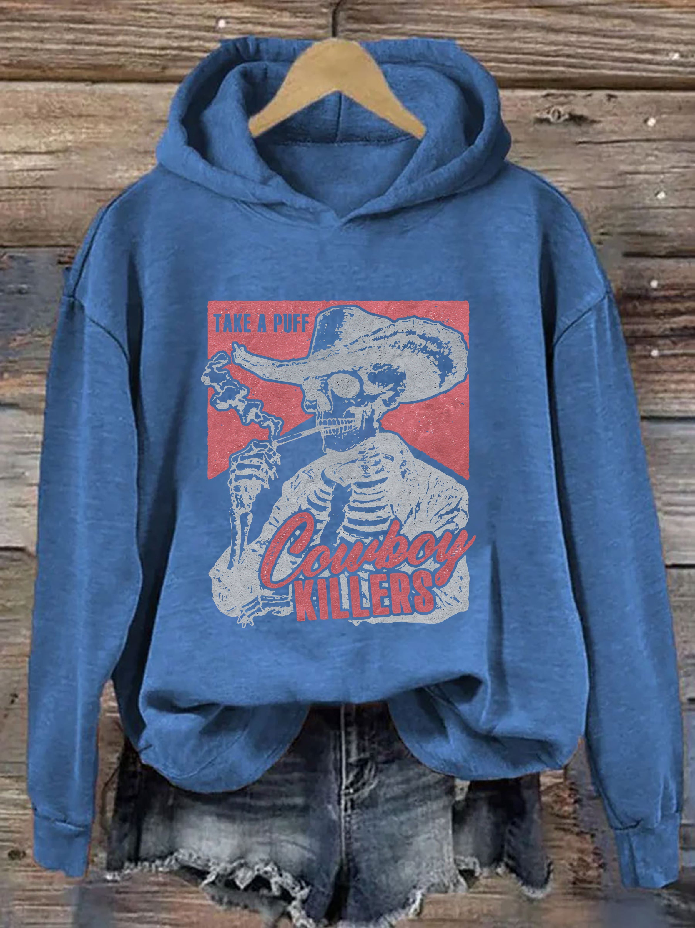 Smoking Skeleton Hoodie