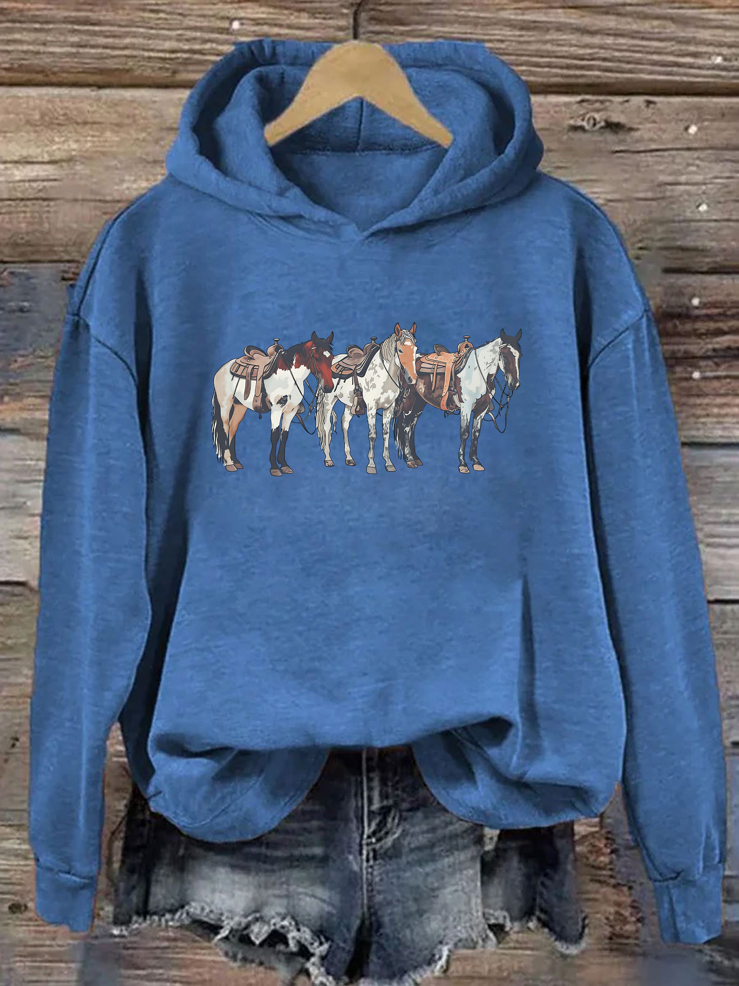 Western Horses Hoodie