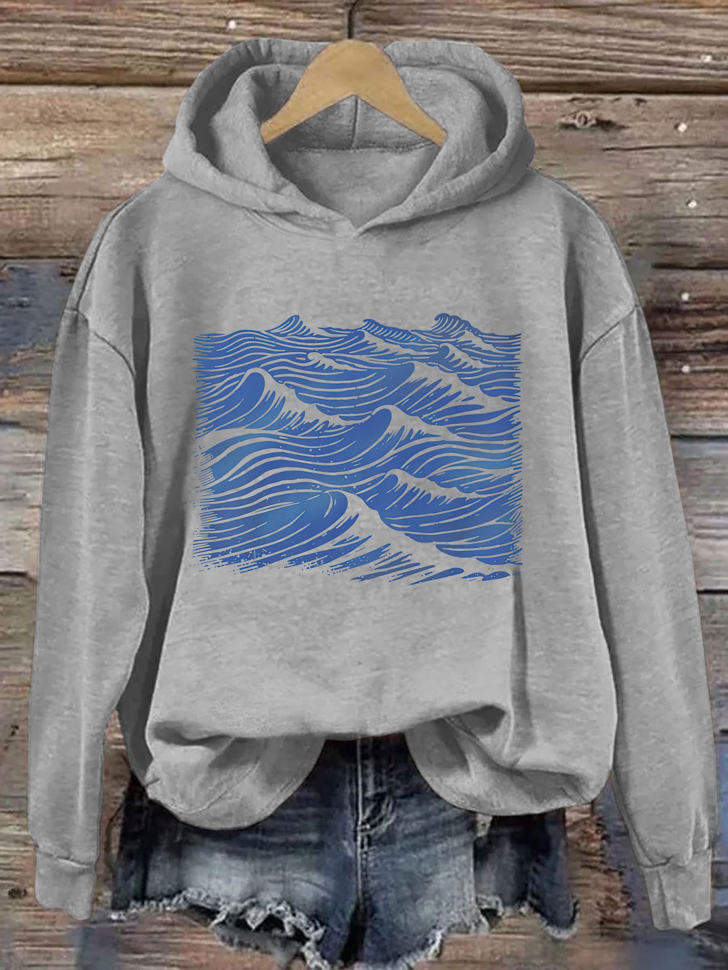 Vintage Ocean Sea Hoodie