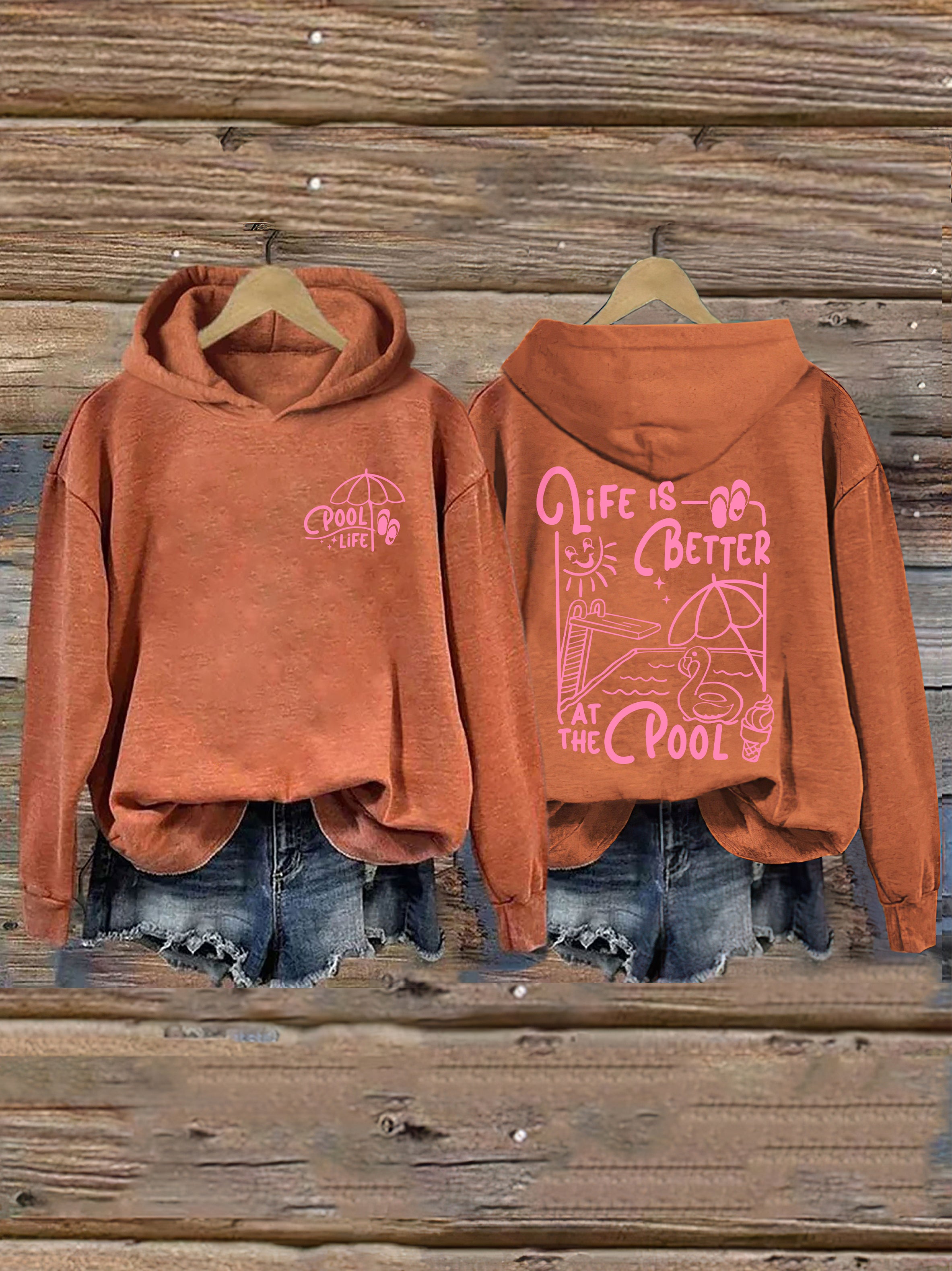 Life Is Better At The Pool Hoodie