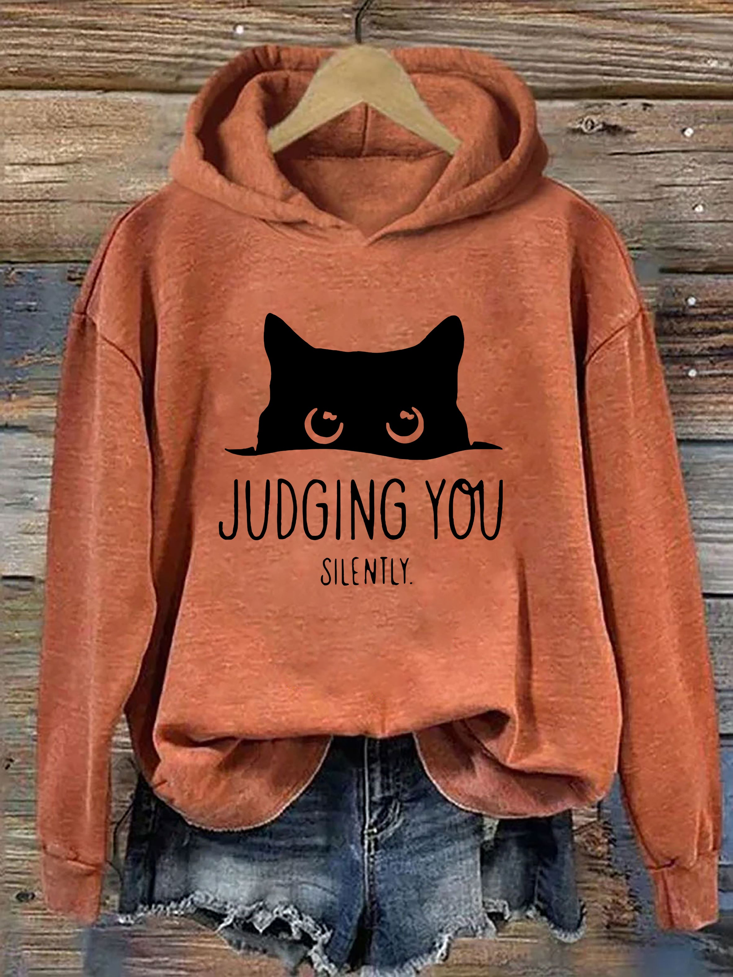 Judging You Silently Hoodie