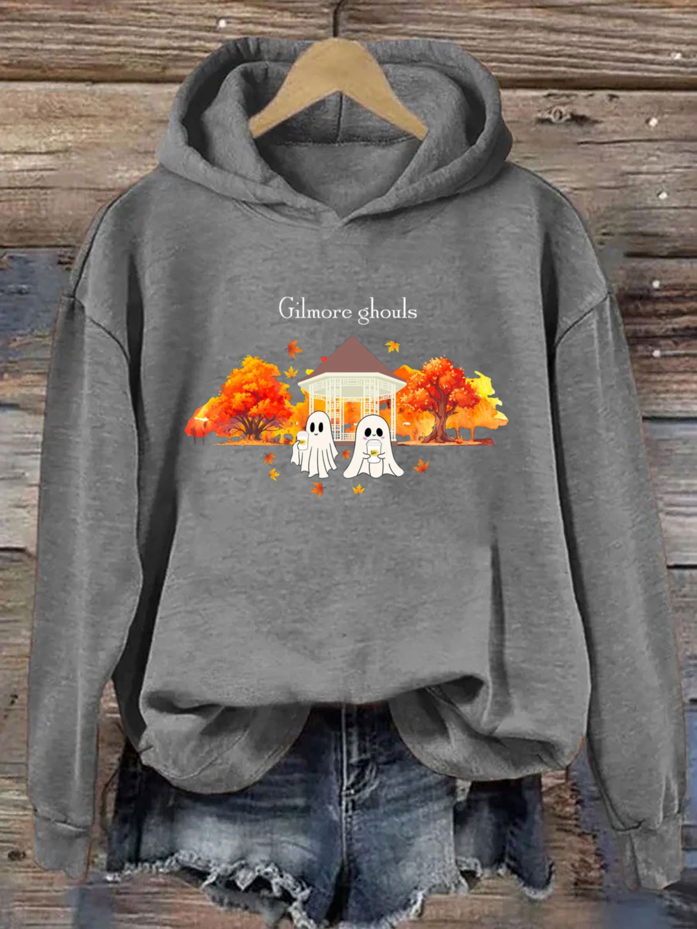Stars Hollow Fall Leaves Gilmore Hoodie
