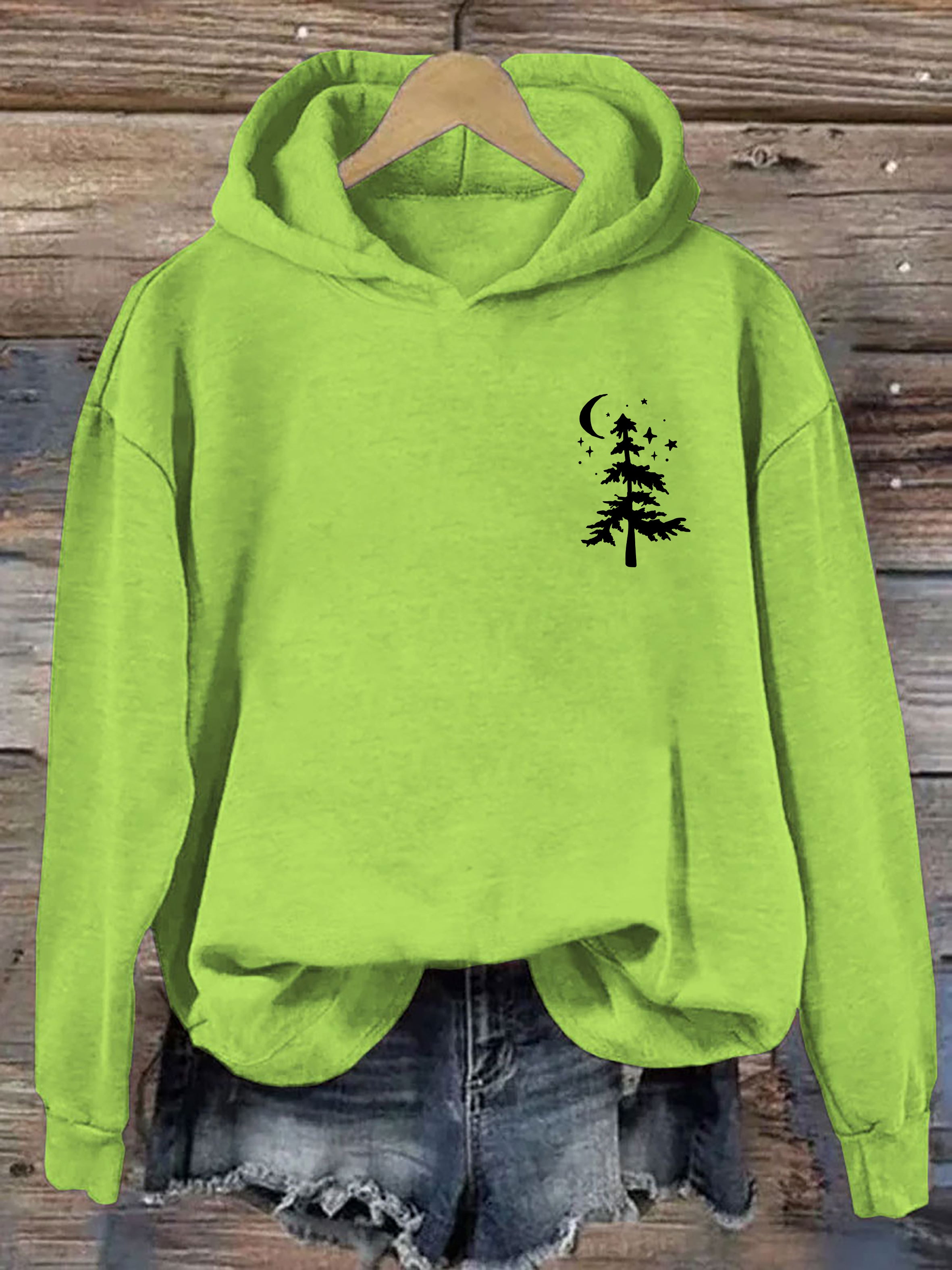 No City Lights Just Camp Fire Nights Hoodie