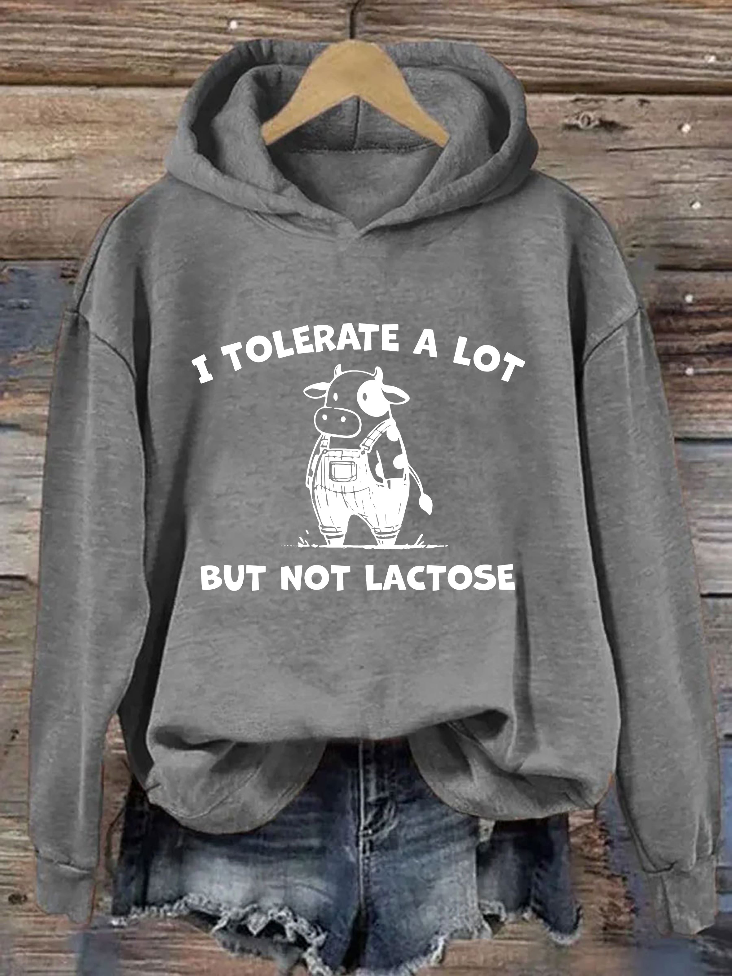 Lactose Intolerance Cow Hoodie