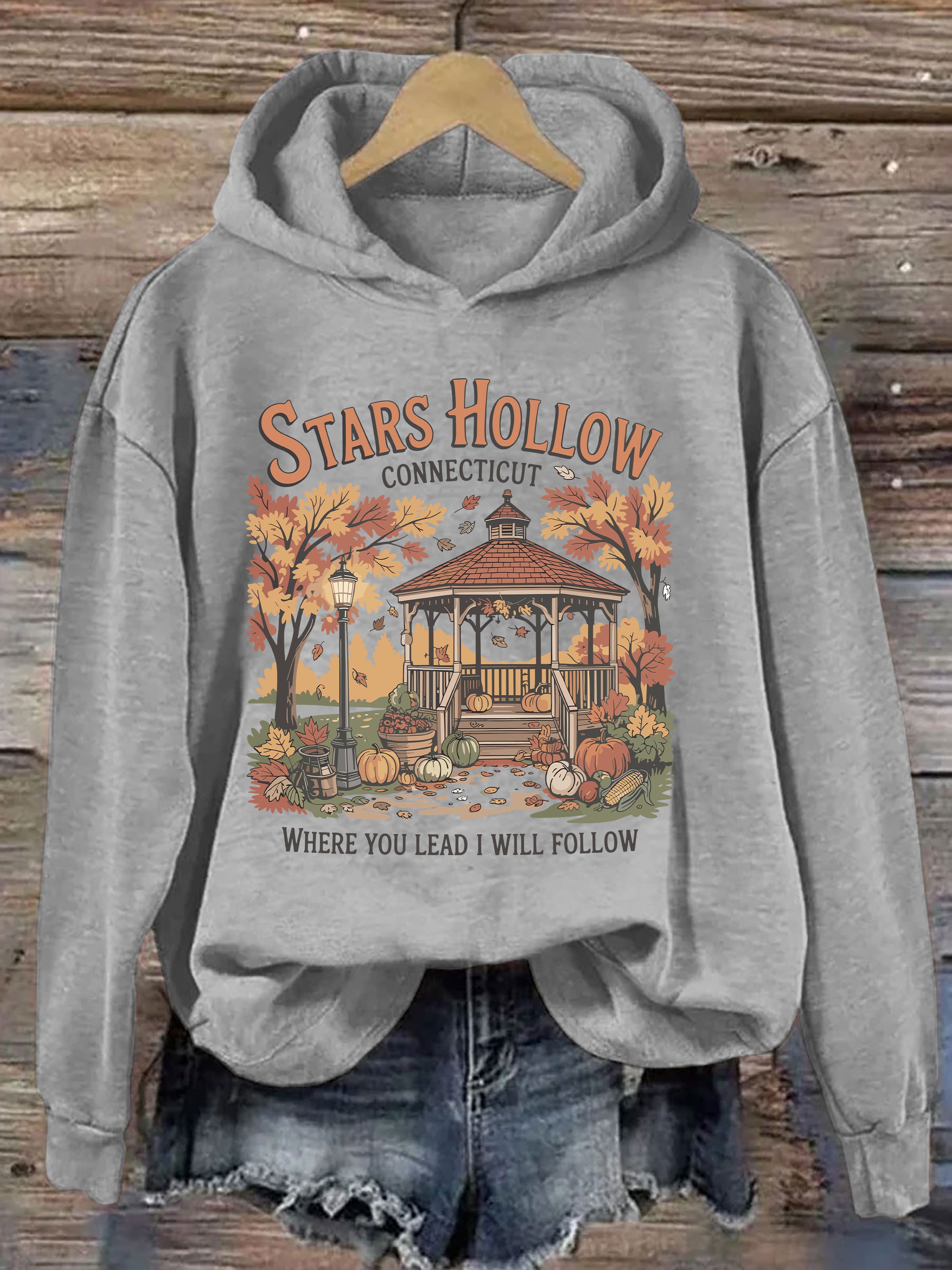 Stars Hollow Where You Lead I Will Follow Hoodie