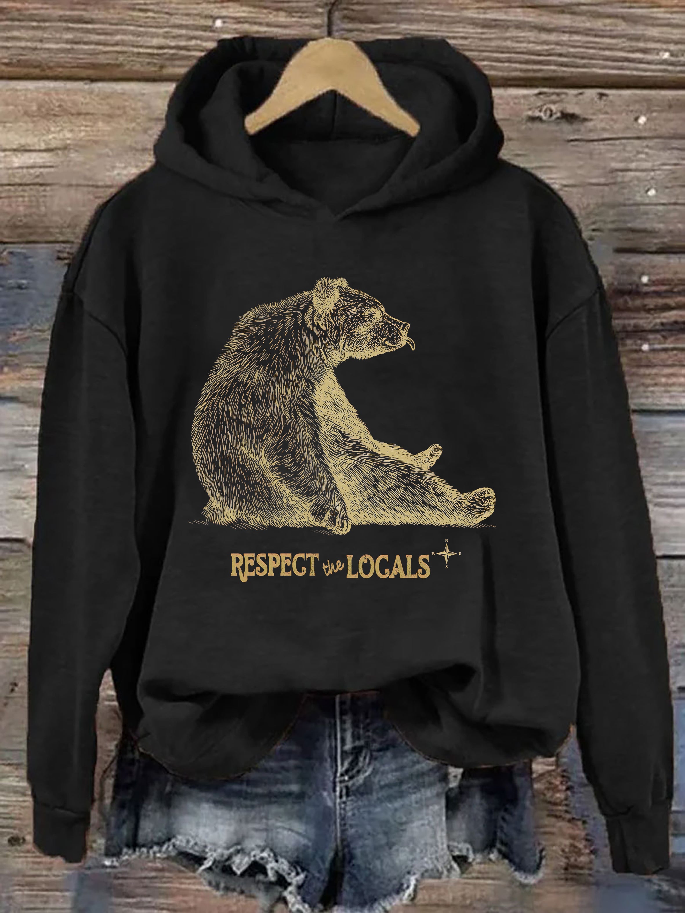 Respect The Local Wildlife Hoodie