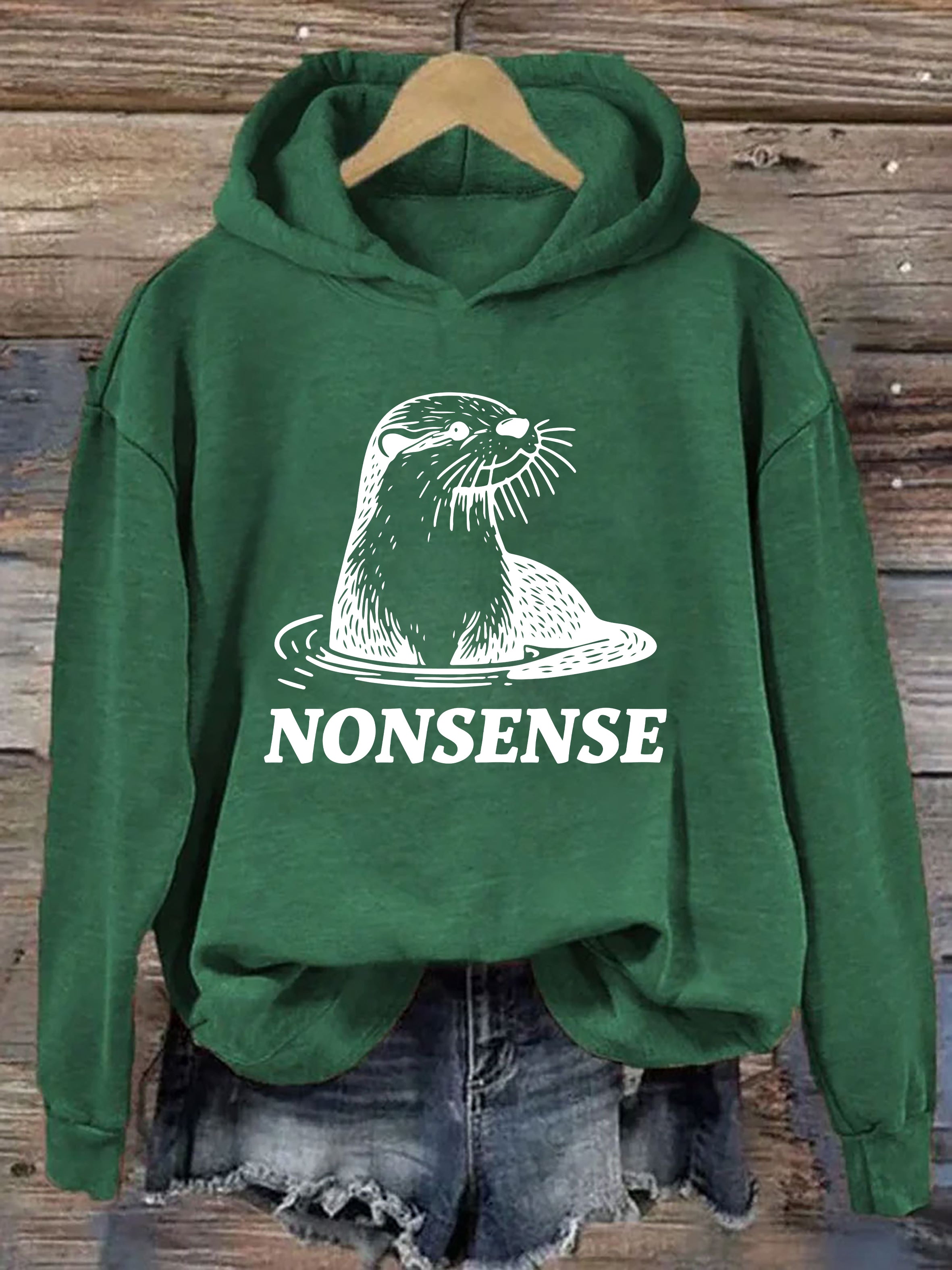 Otter Nonsense Hoodie