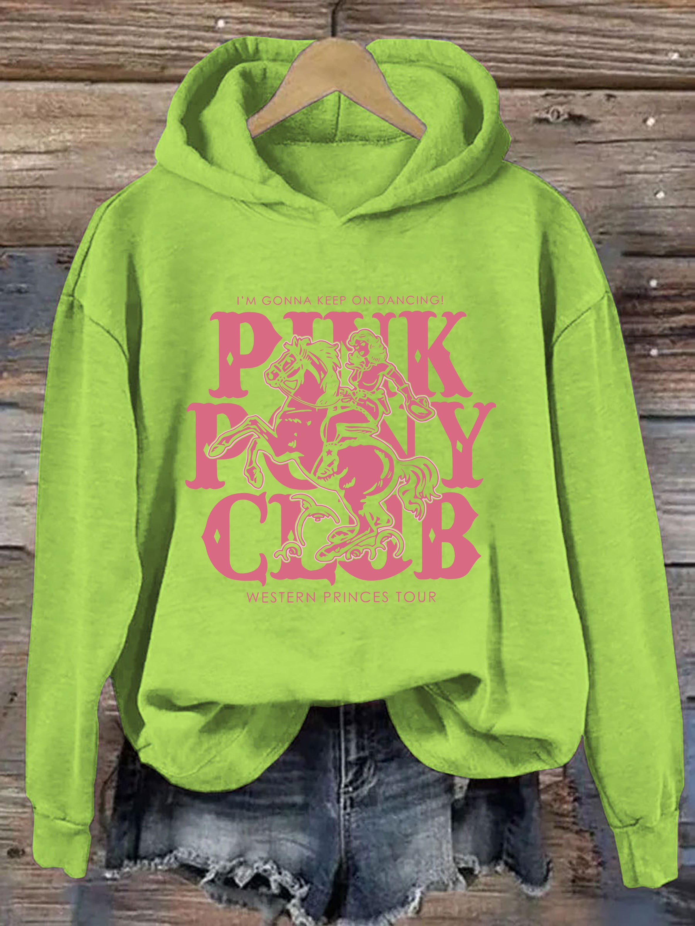 Pink Pony Club Hoodie