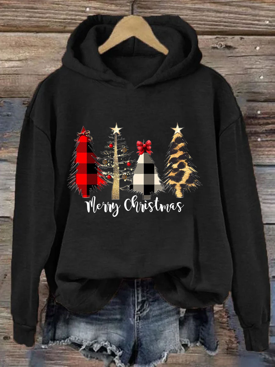 Merry Christmas Tree Hoodie