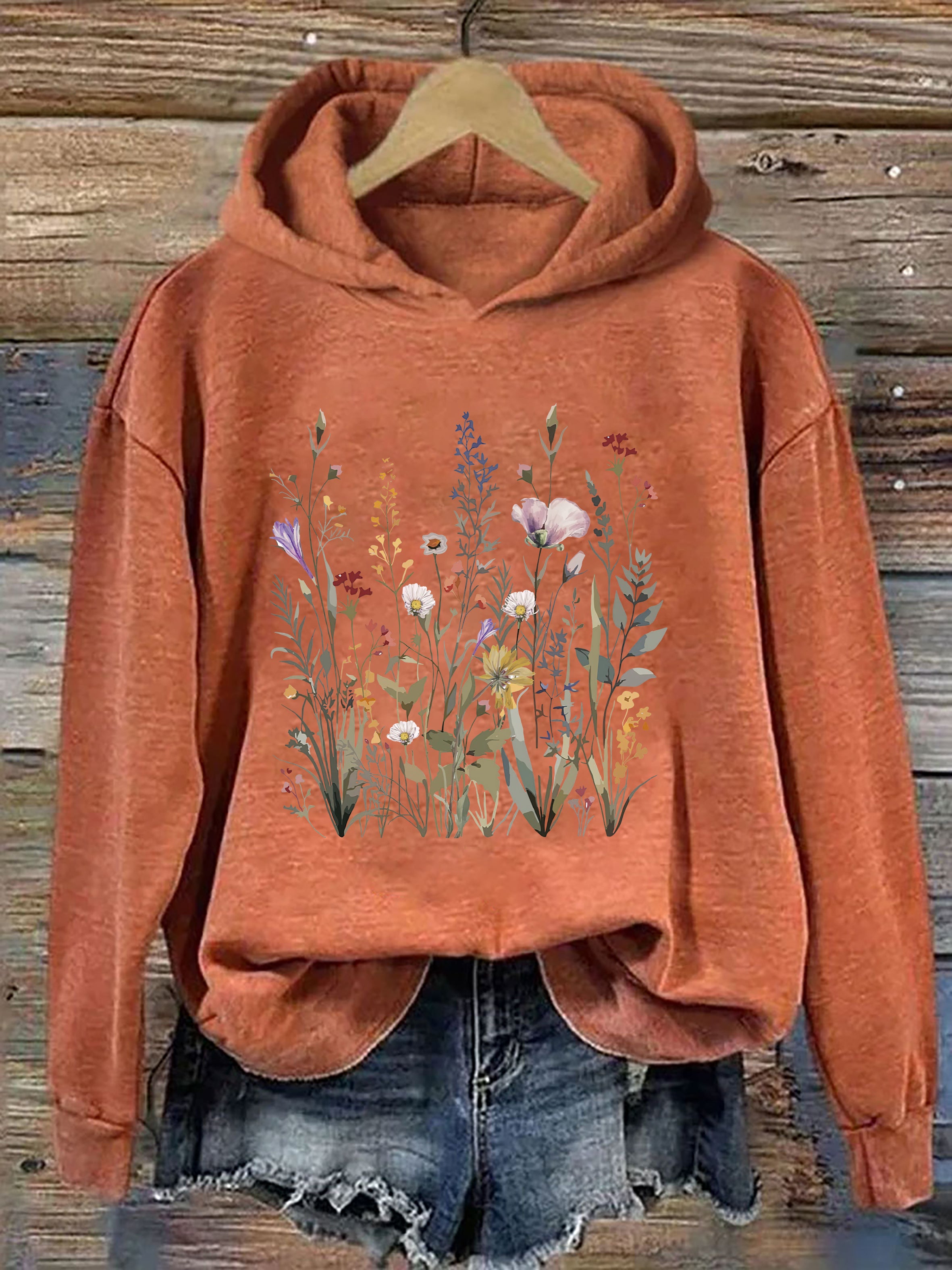 Pressed Flowers Hoodie