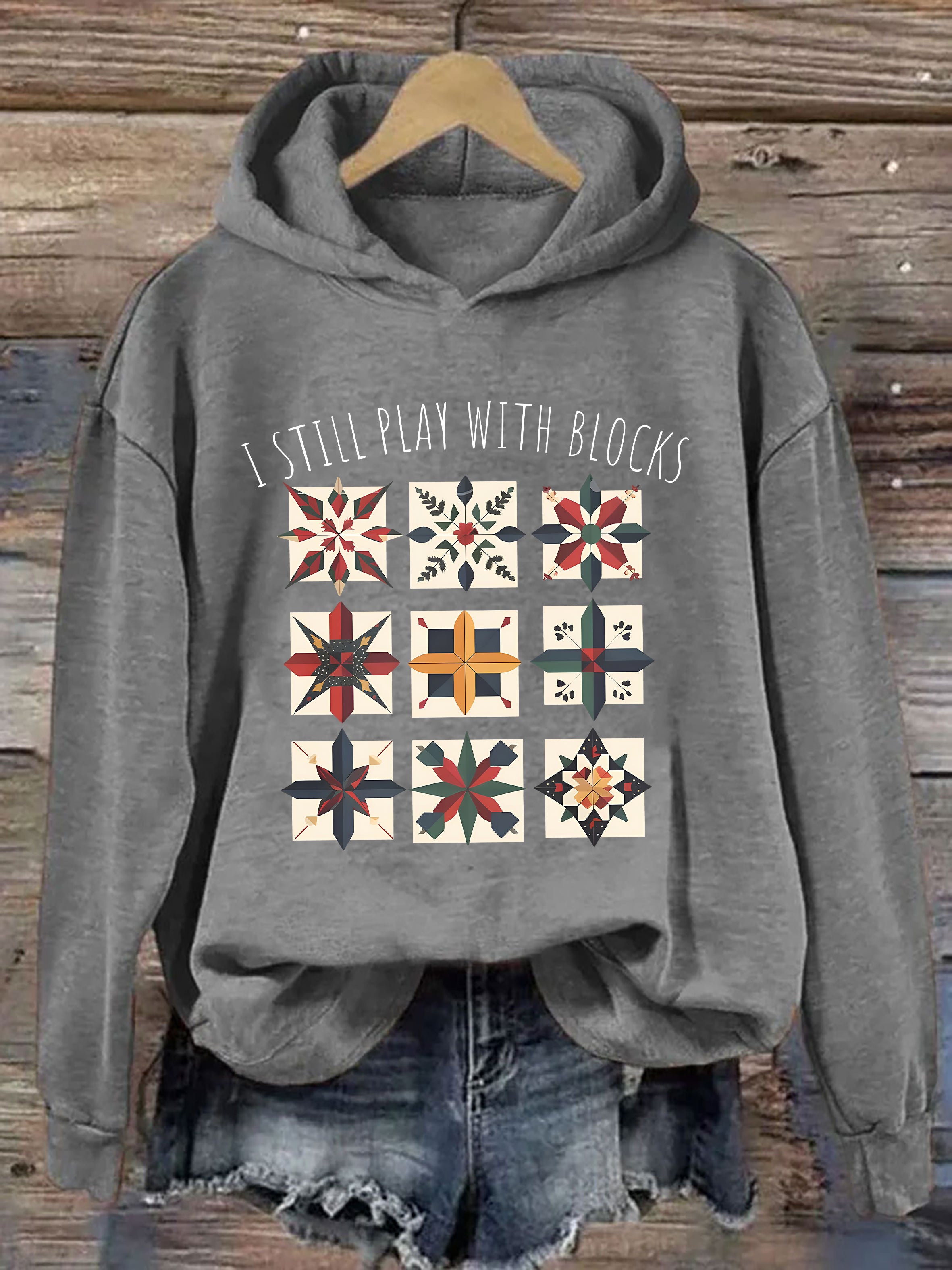 I Still Play With Blocks Hoodie Hoodie