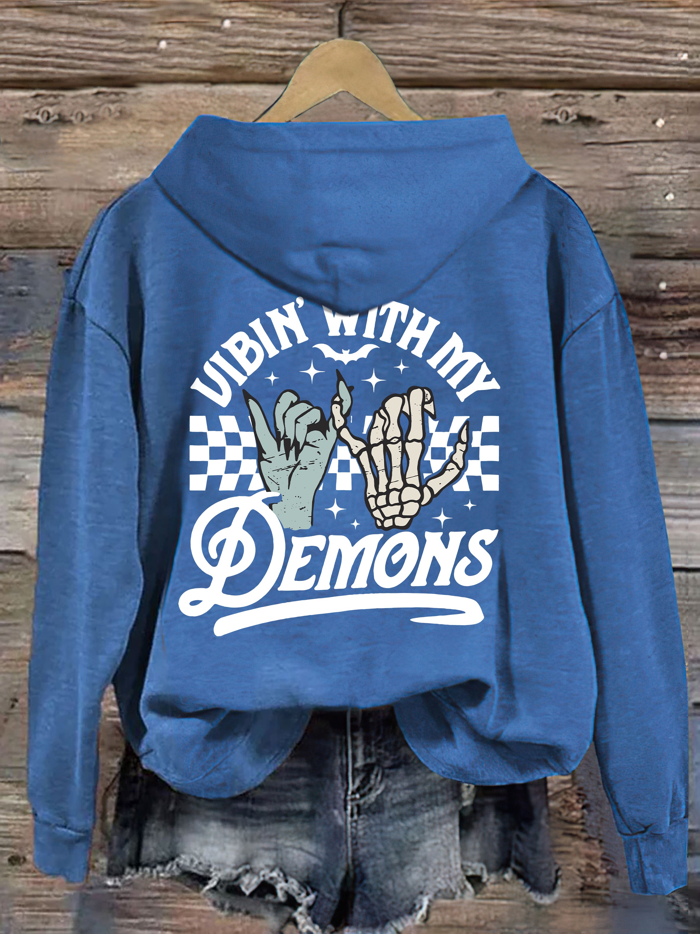 Vibin' With My Demons Hoodie