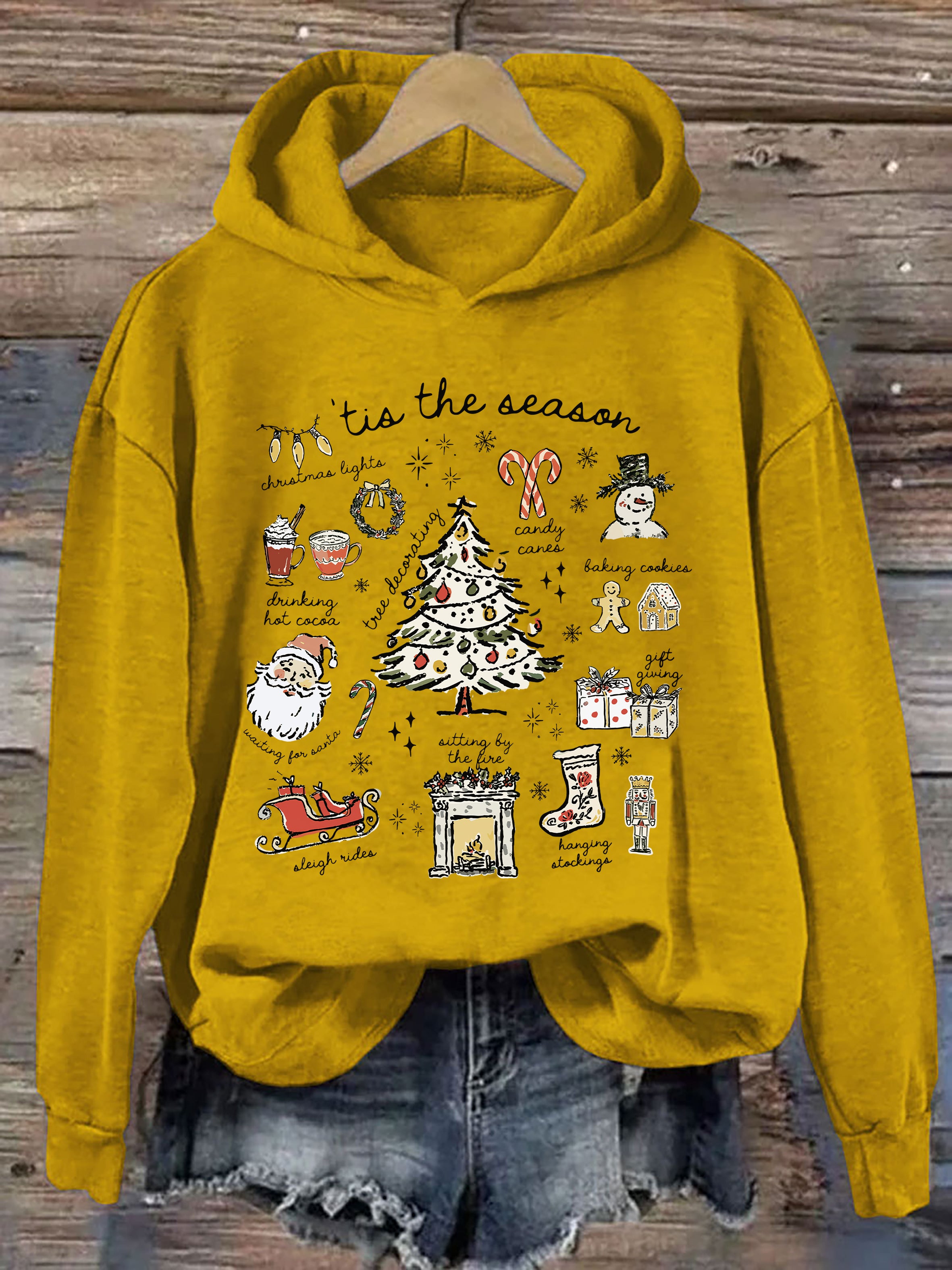 Tis The Season Christmas Hoodie