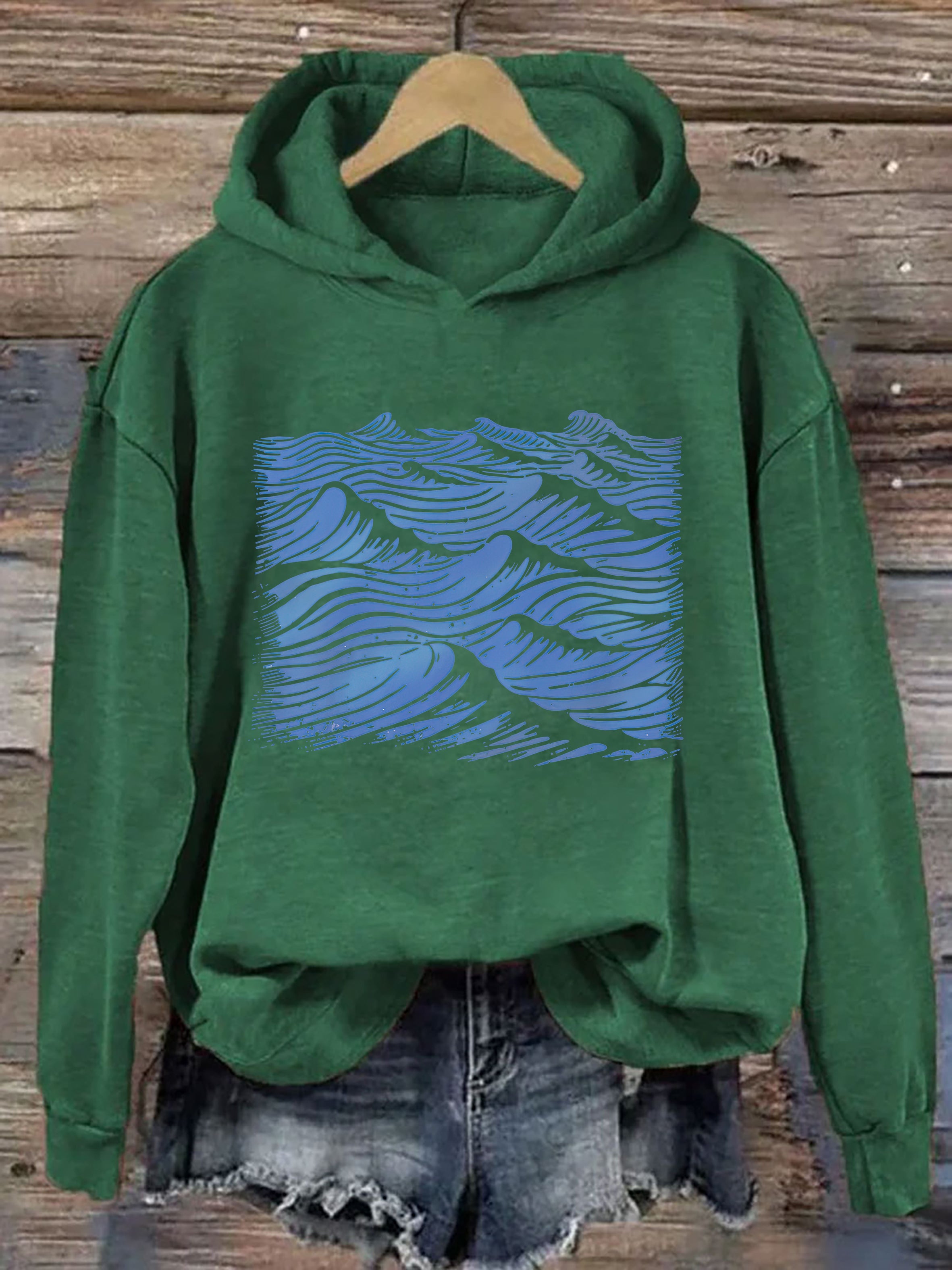Vintage Ocean Sea Hoodie