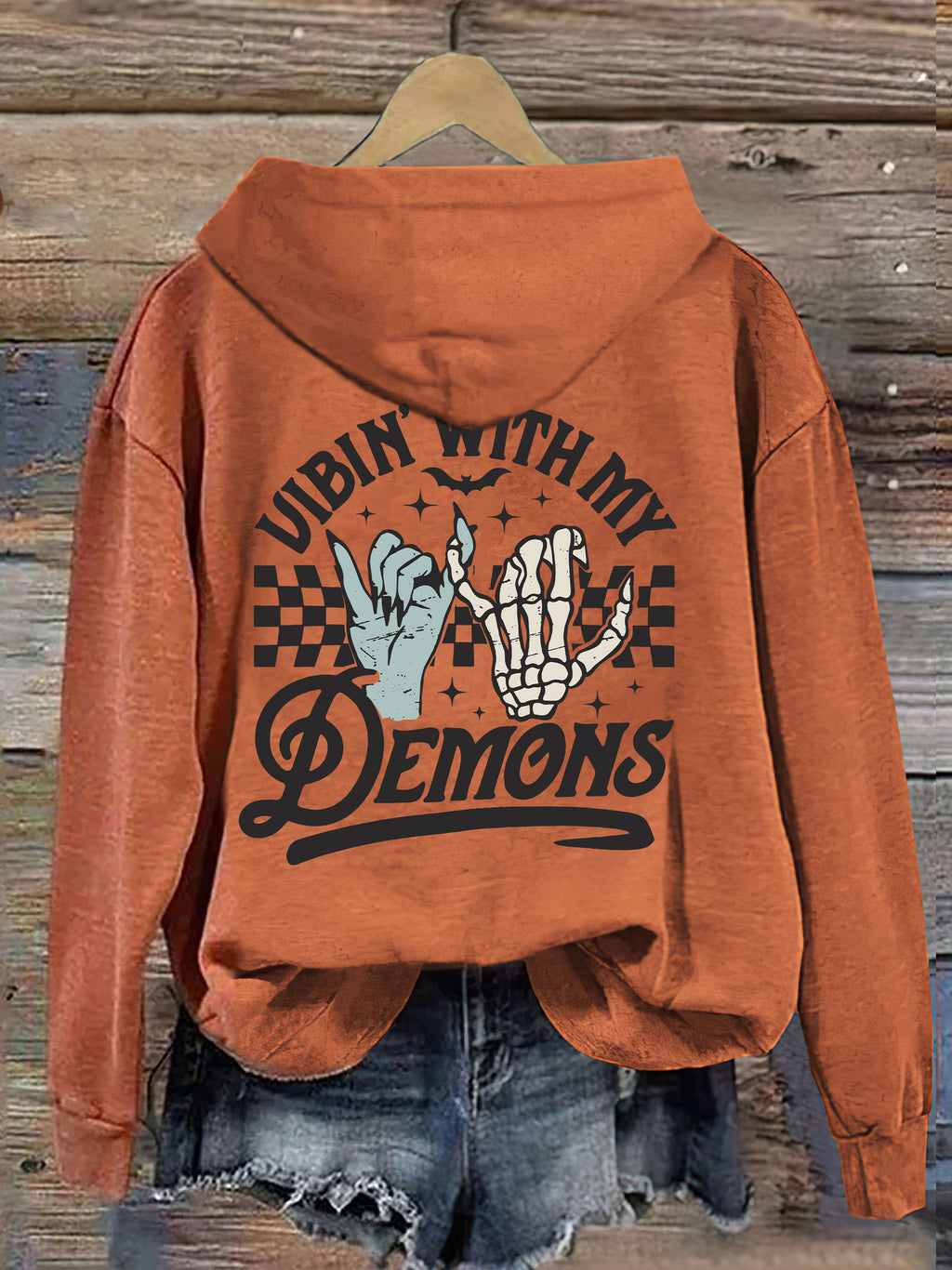 Vibin' With My Demons Hoodie