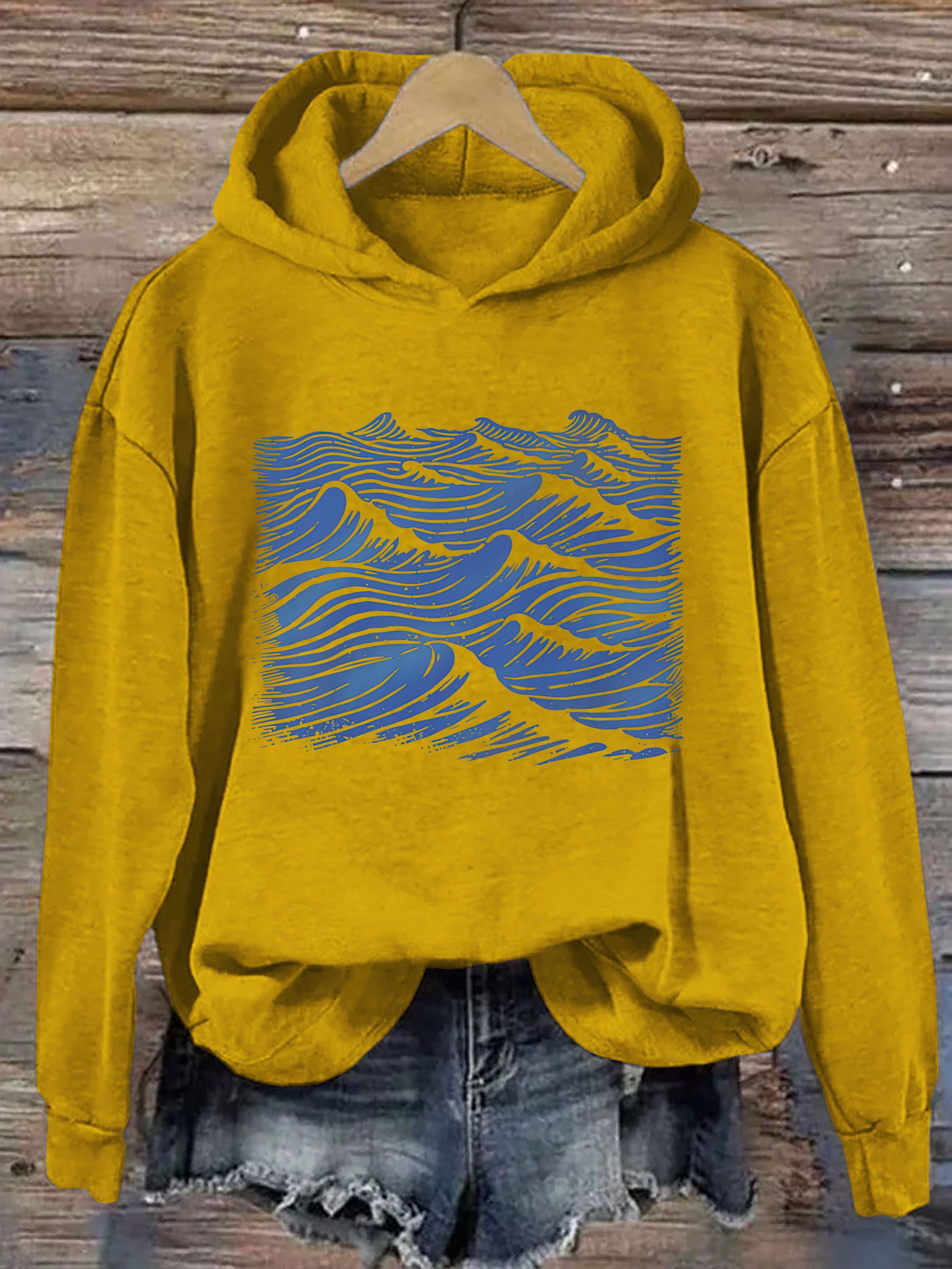 Vintage Ocean Sea Hoodie